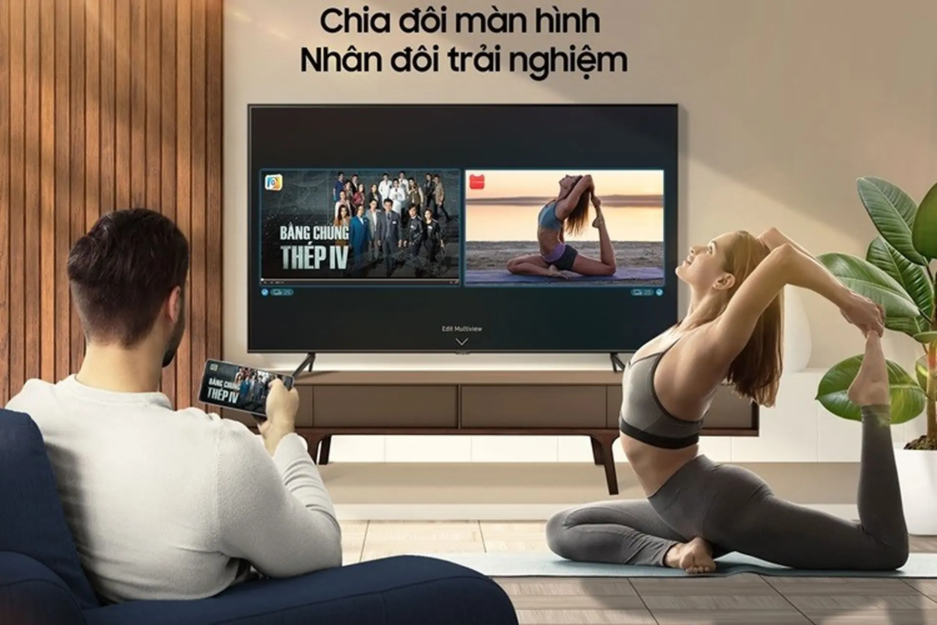 Tính năng Multi View trên tivi: Trải nghiệm đa nhiệm đỉnh cao, giải trí bất tận mọi lúc mọi nơi