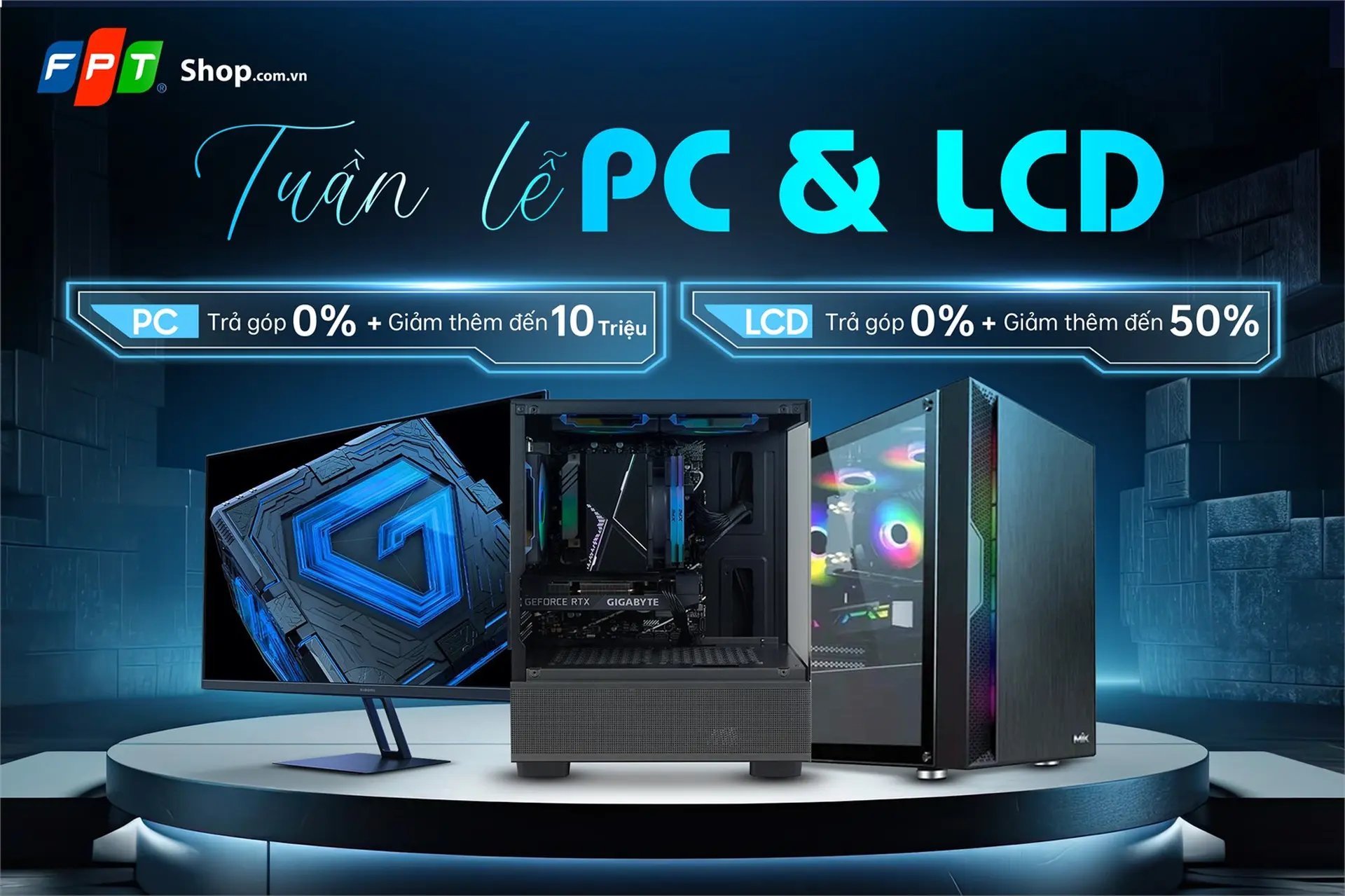 Tuần lễ PC lắp ráp E-Power & LCD: Ưu đãi trả góp 0% và giảm thêm đến 50%