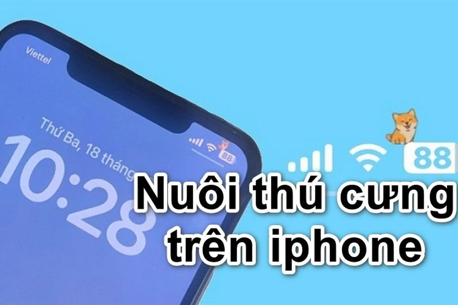 Thử ngay nuôi thú cưng trên iPhone - Tính năng giải trí hấp dẫn trên Dynamic Island