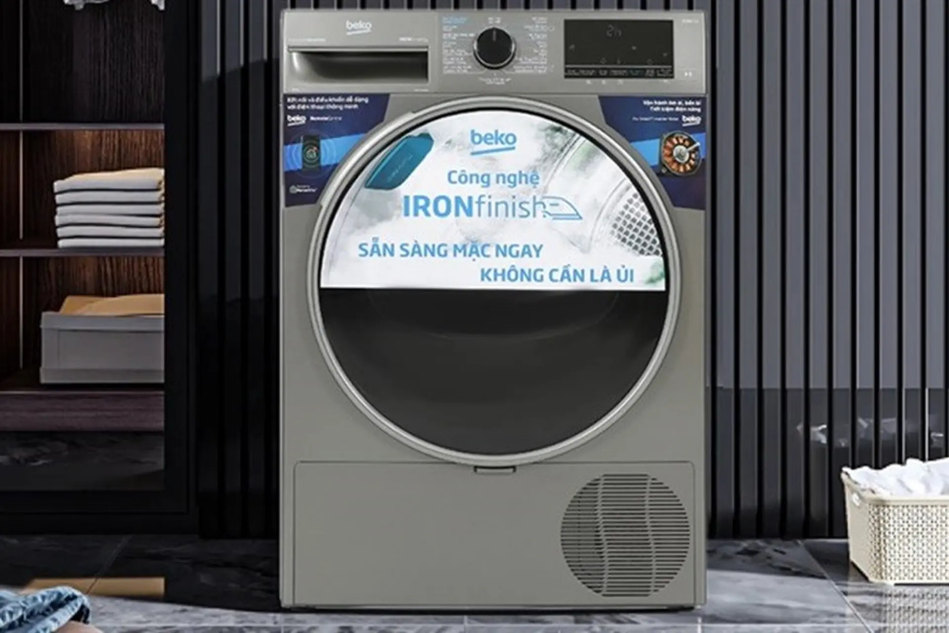 Máy sấy Beko có tốt không? Đánh giá máy sấy quần áo Beko về thiết kế, công nghệ, tiện ích và giá bán