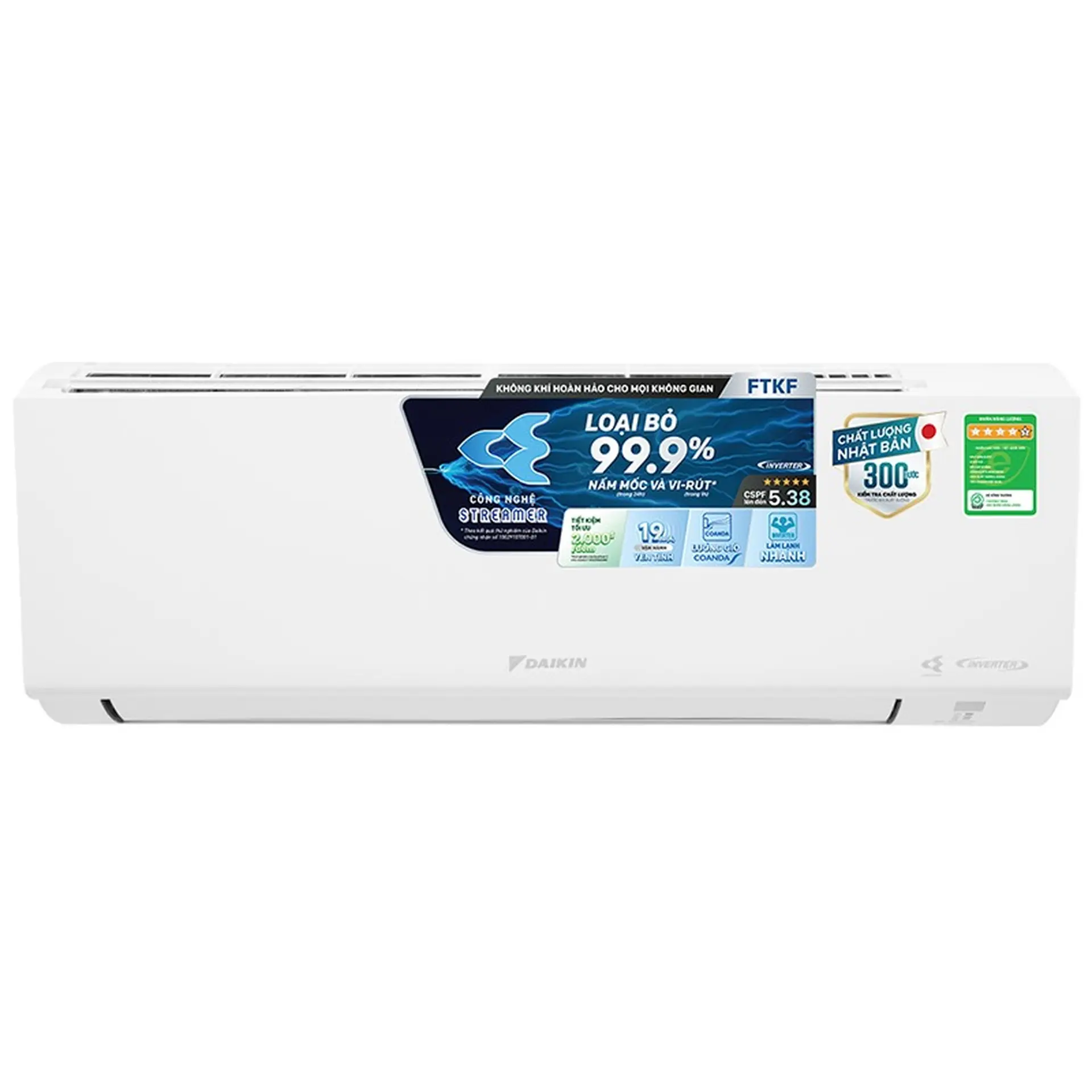 Máy lạnh Daikin Inverter 2.5 HP FTKF60YVMV