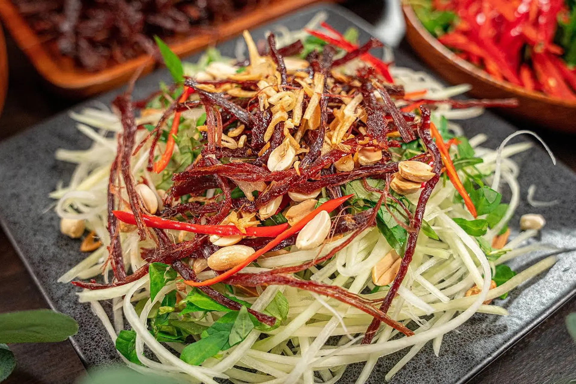 Điểm danh 9 món gỏi đu đủ nước sốt siêu đậm đà, ăn thử là ghiền ai cũng có thể làm được 
