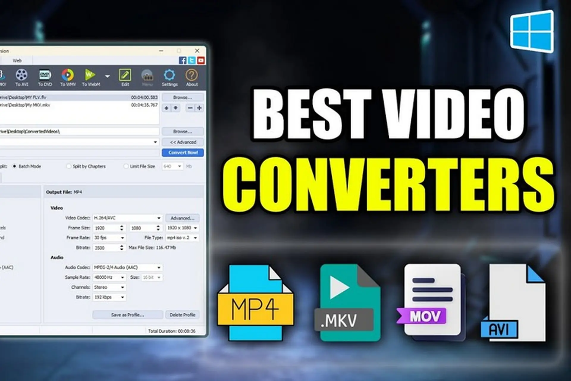 Top phần mềm đổi đuôi Video nhanh nhất năm 2024: Chuyển đổi video chưa bao giờ dễ hơn