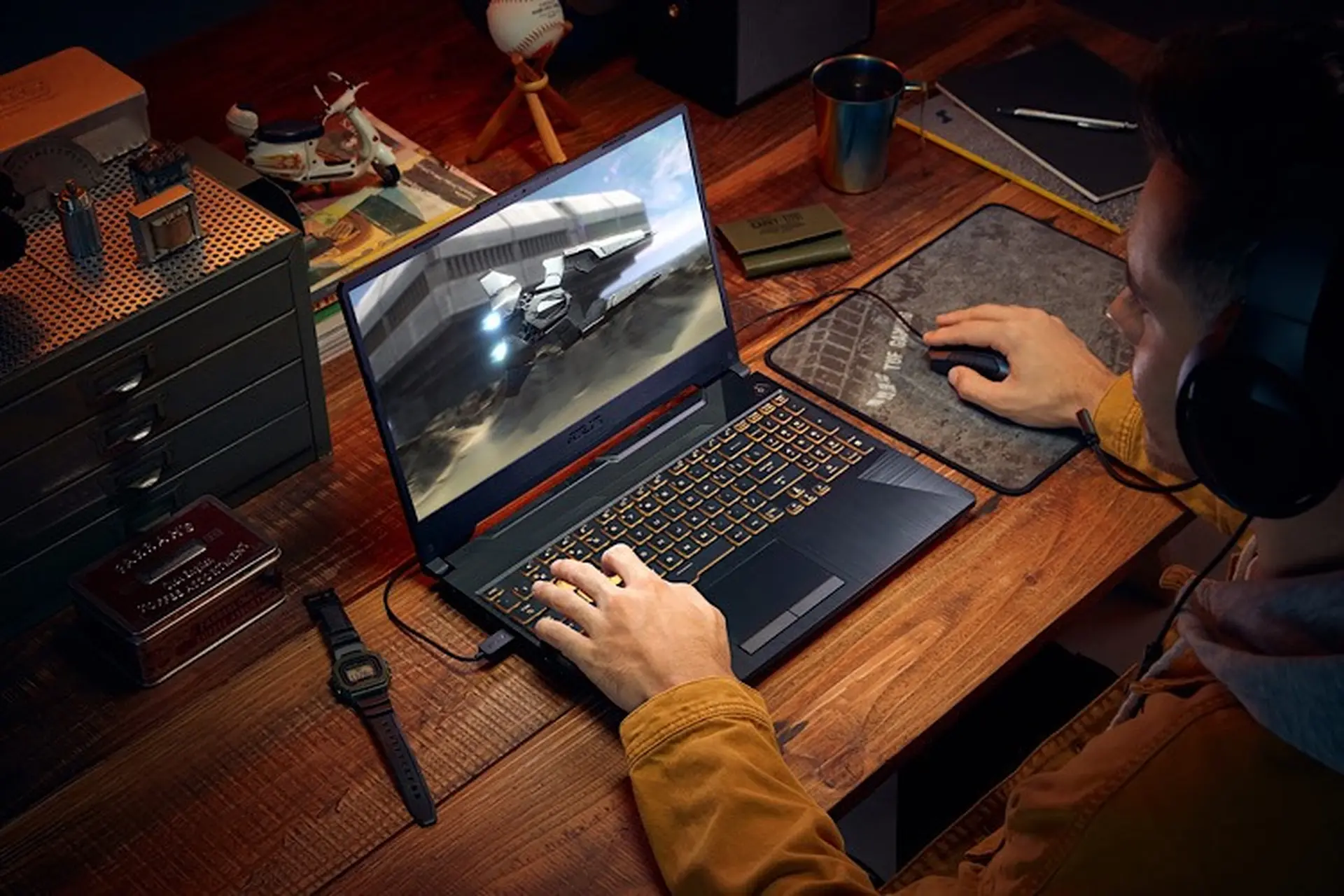 Hướng dẫn cách đổi màu bàn phím laptop Asus TUF Gaming F15 cực dễ trong vòng 1 nốt nhạc
