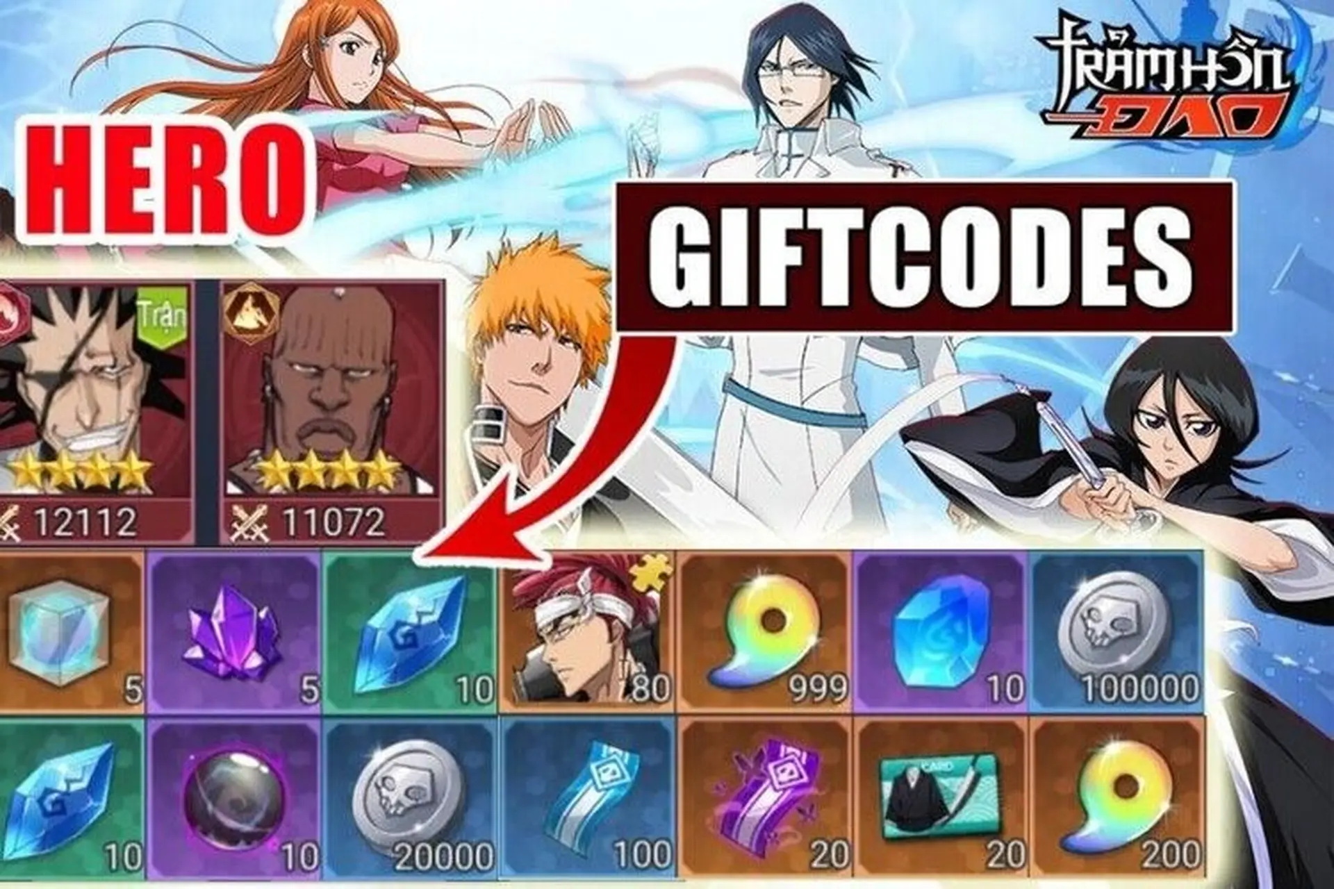 Tổng hợp code Trảm Hồn Đao Mobile mới nhất 2026 giúp nhận nhiều vật phẩm hấp dẫn