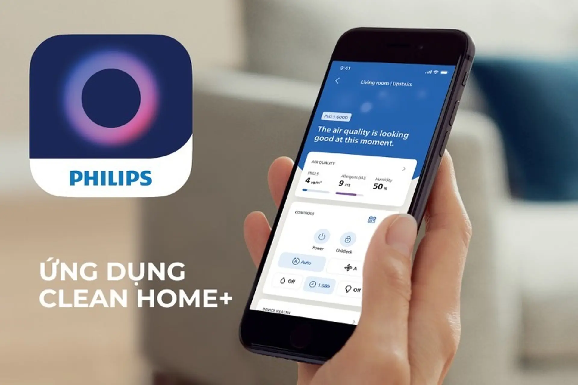 ​​​​​​​Ứng dụng Clean Home+: Lợi ích và cách sử dụng Clean Home+ với các thiết bị lọc không khí