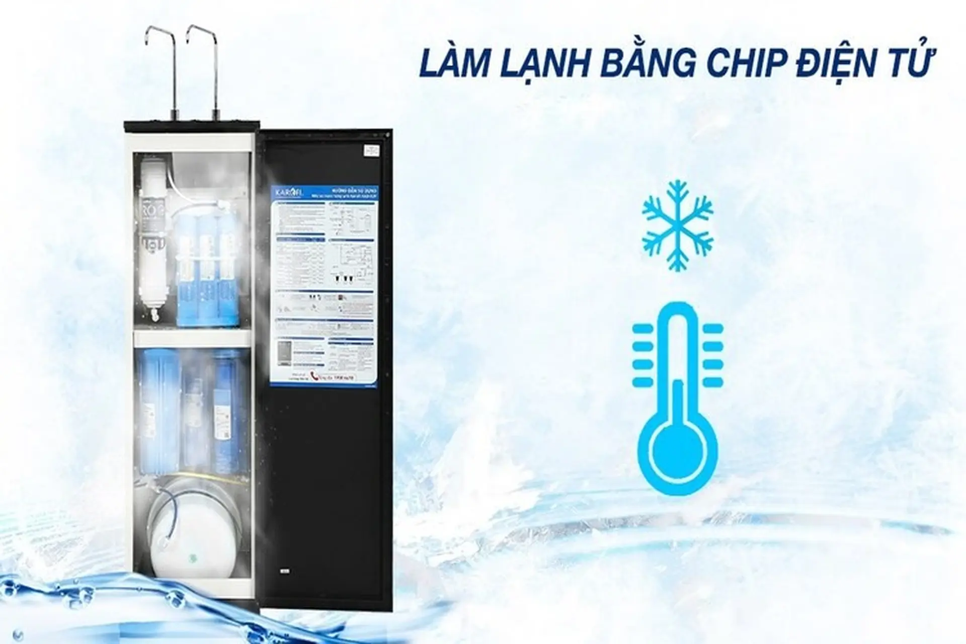Tổng hợp bộ tứ máy lọc nước Karofi 3 chế độ đang thịnh hành nhất thị trường