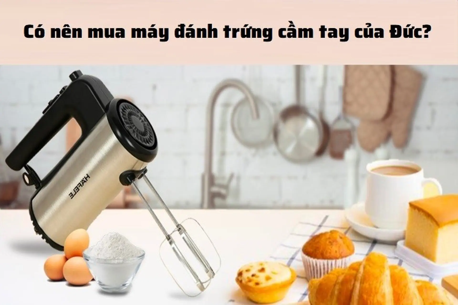 Có nên mua máy đánh trứng cầm tay của Đức hay không? Review chi tiết nhất về máy đánh trứng cầm tay của thương hiệu từ Đức