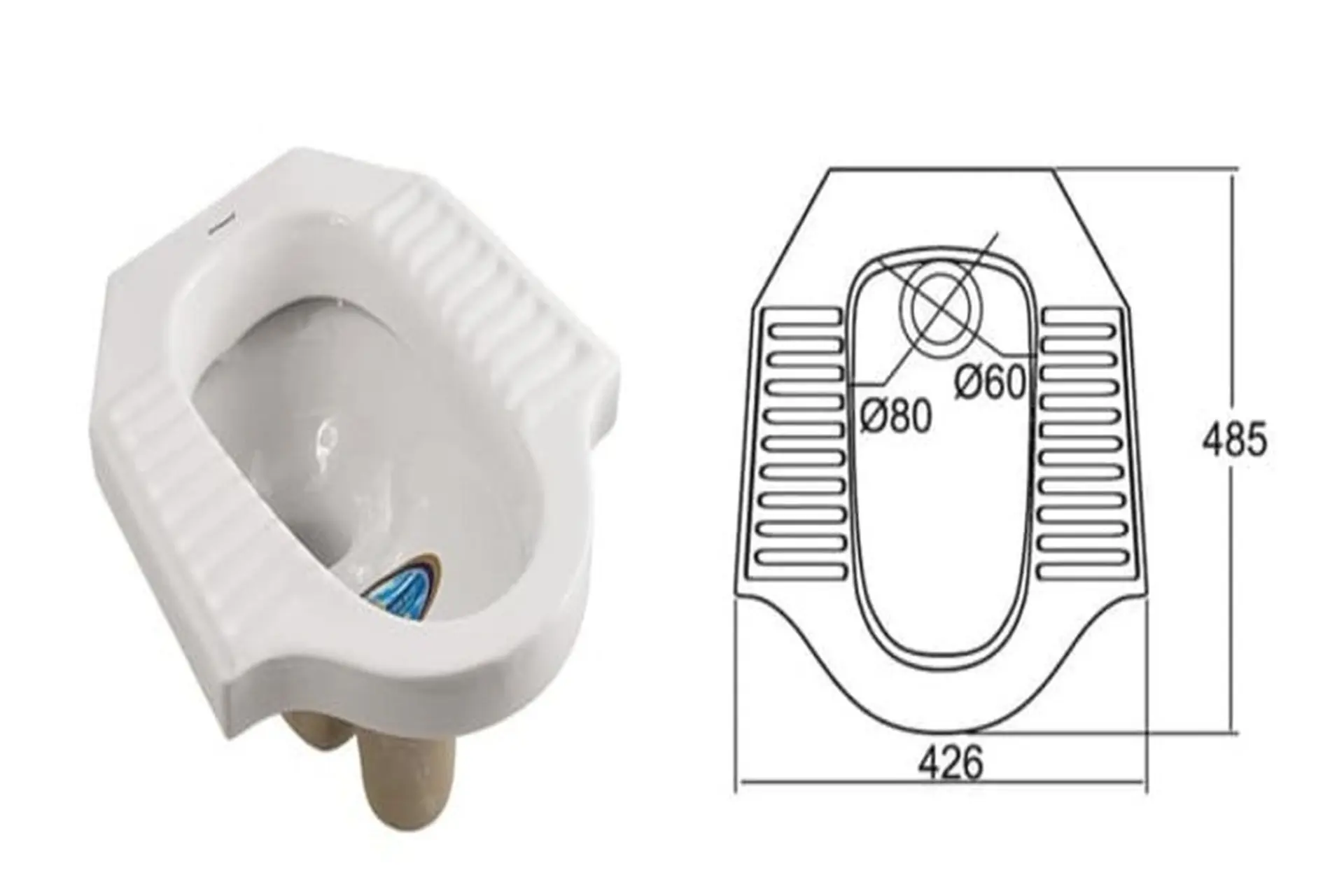 Lựa chọn kích thước lắp đặt bồn cầu xổm nào phù hợp với không gian nhà bạn?