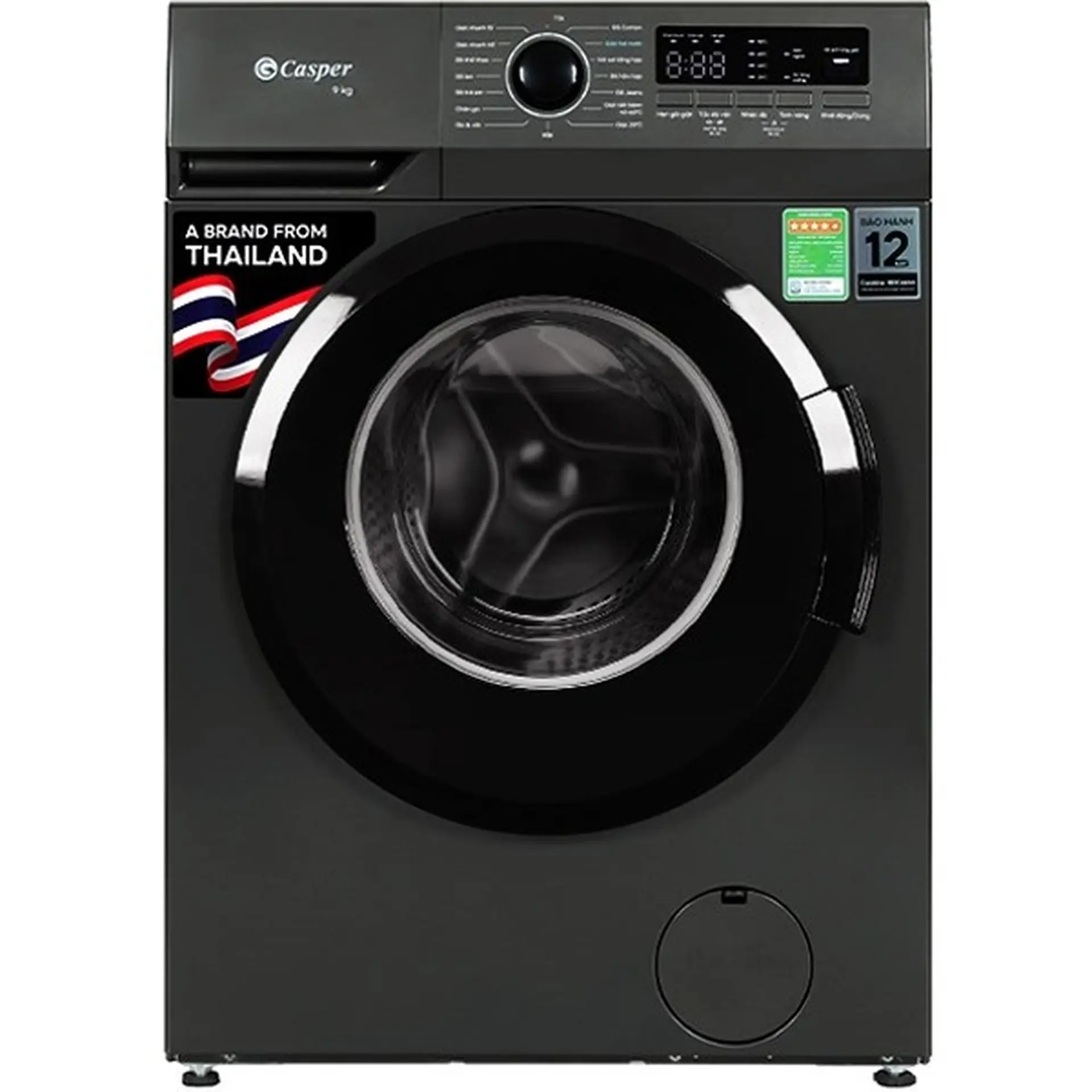 Máy giặt cửa trước Casper EcoWash Inverter 8 kg WF-8VG1