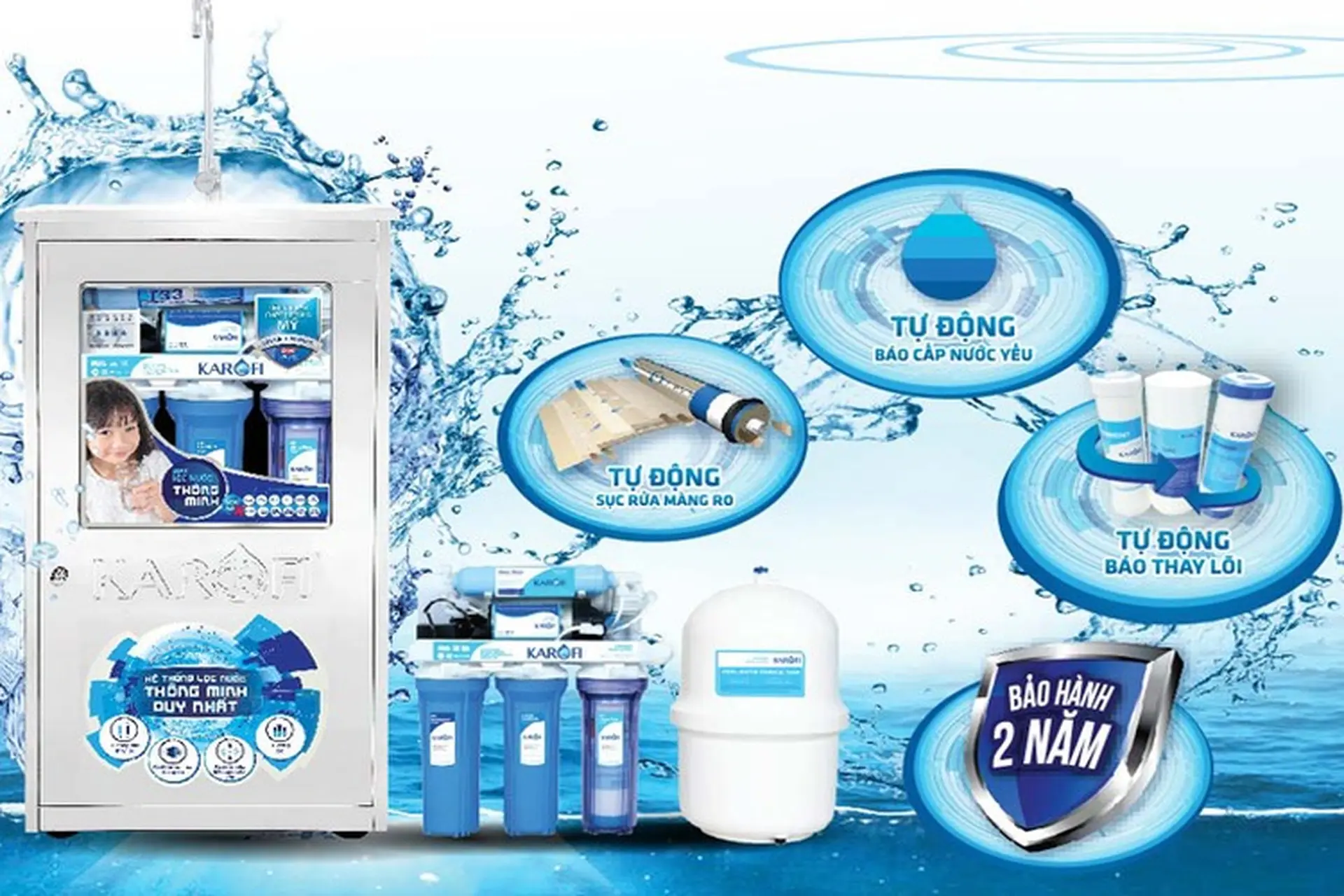 Cách bảo hành máy lọc nước Karofi nhằm đảm bảo quyền lợi của người tiêu dùng