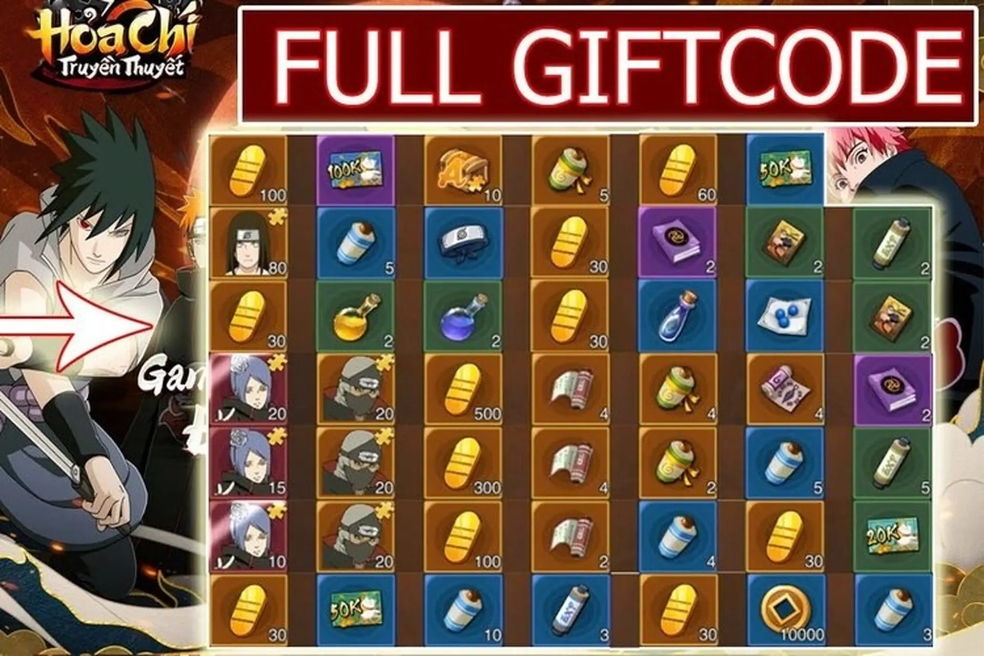 Code Hỏa Chí Truyền Thuyết: Tổng hợp code mới nhất 2026 nhận ngay trang bị, vật phẩm quý giá