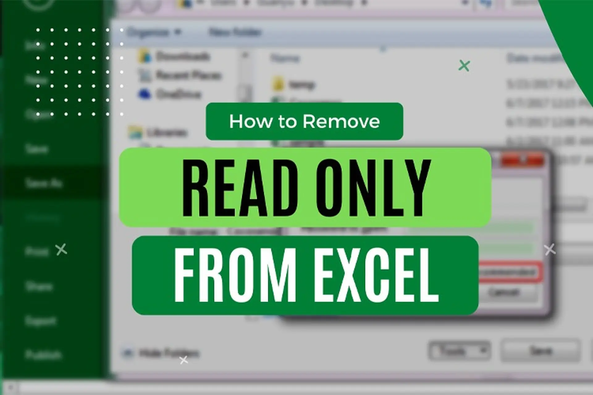 Gỡ bỏ chế độ Read Only trong Excel dễ như ăn kẹo với hướng dẫn chi tiết từng bước