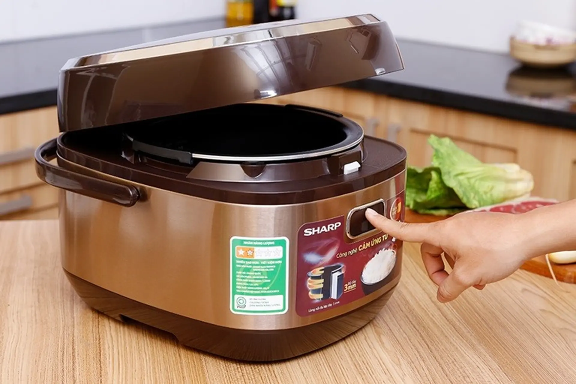 Cách sử dụng nồi cơm điện Sharp - Tìm hiểu ý nghĩa các nút chức năng cơ bản