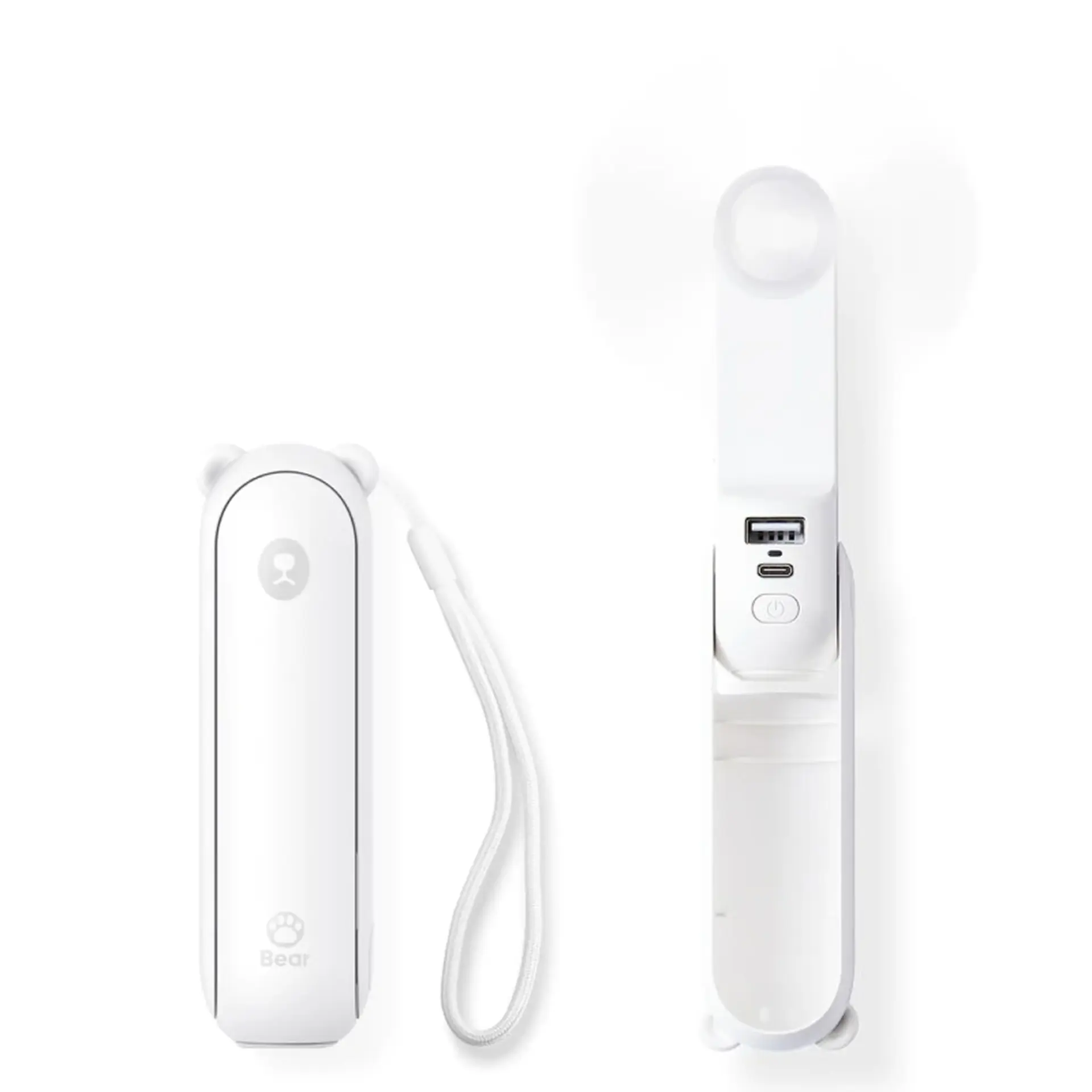 Quạt sạc cầm tay 3in1 Jisulife F8 0.8W 2000mAh
