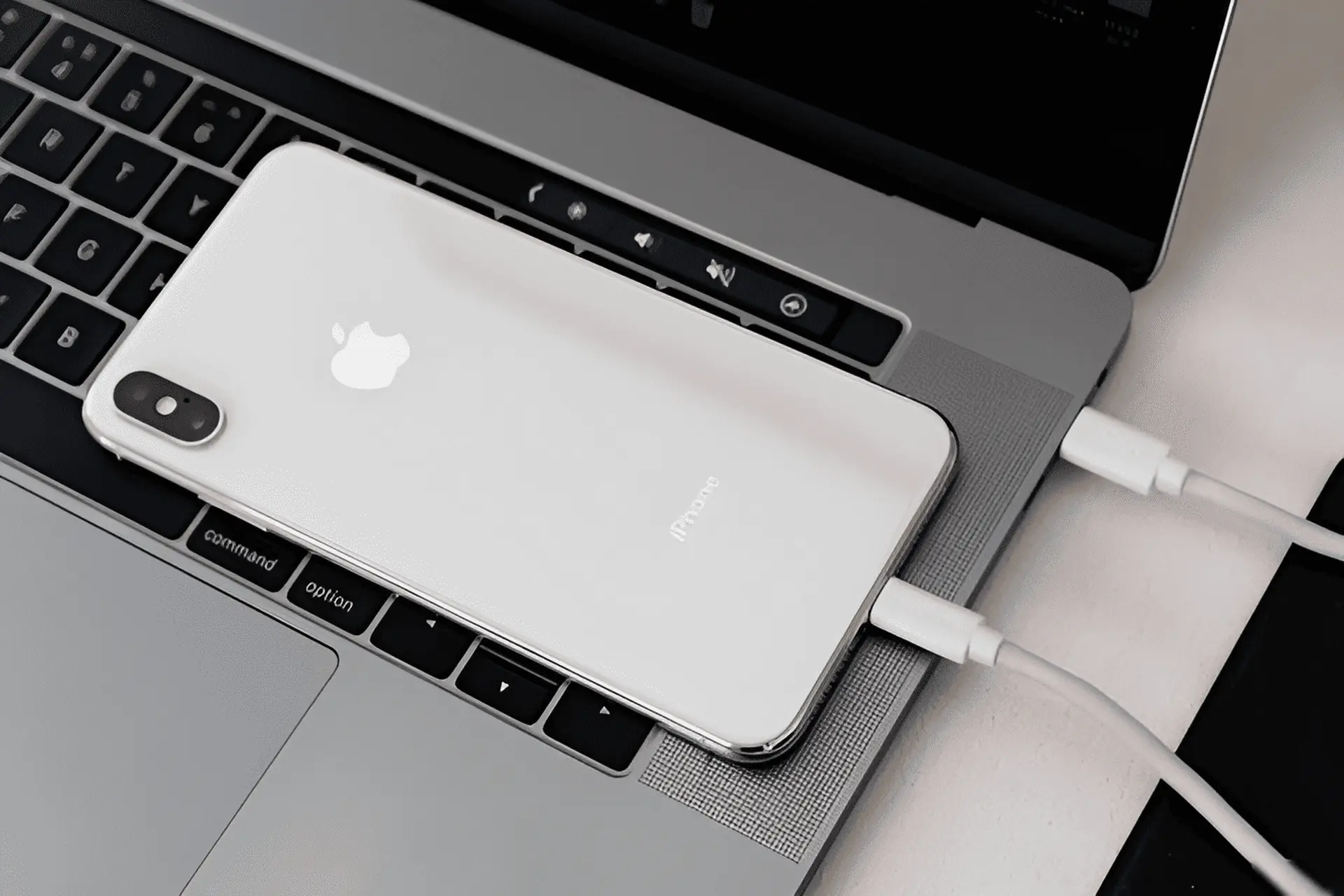 Hướng dẫn kết nối iPhone với máy tính bằng dây cáp USB