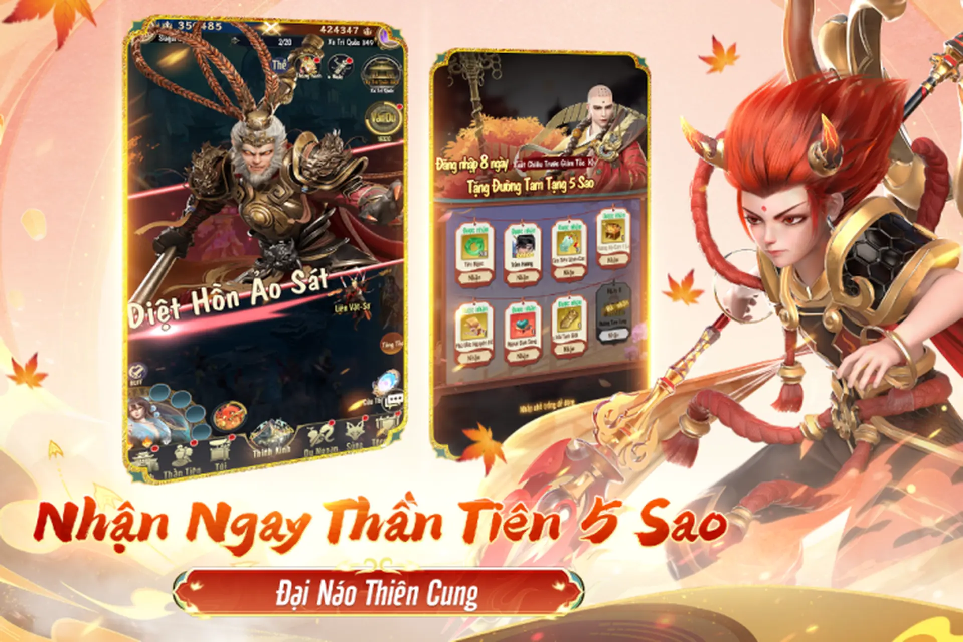 Tây Du Thần Ký: Tuyệt đỉnh game chiến thuật - Tập hợp thần tướng, chinh phục lục giới