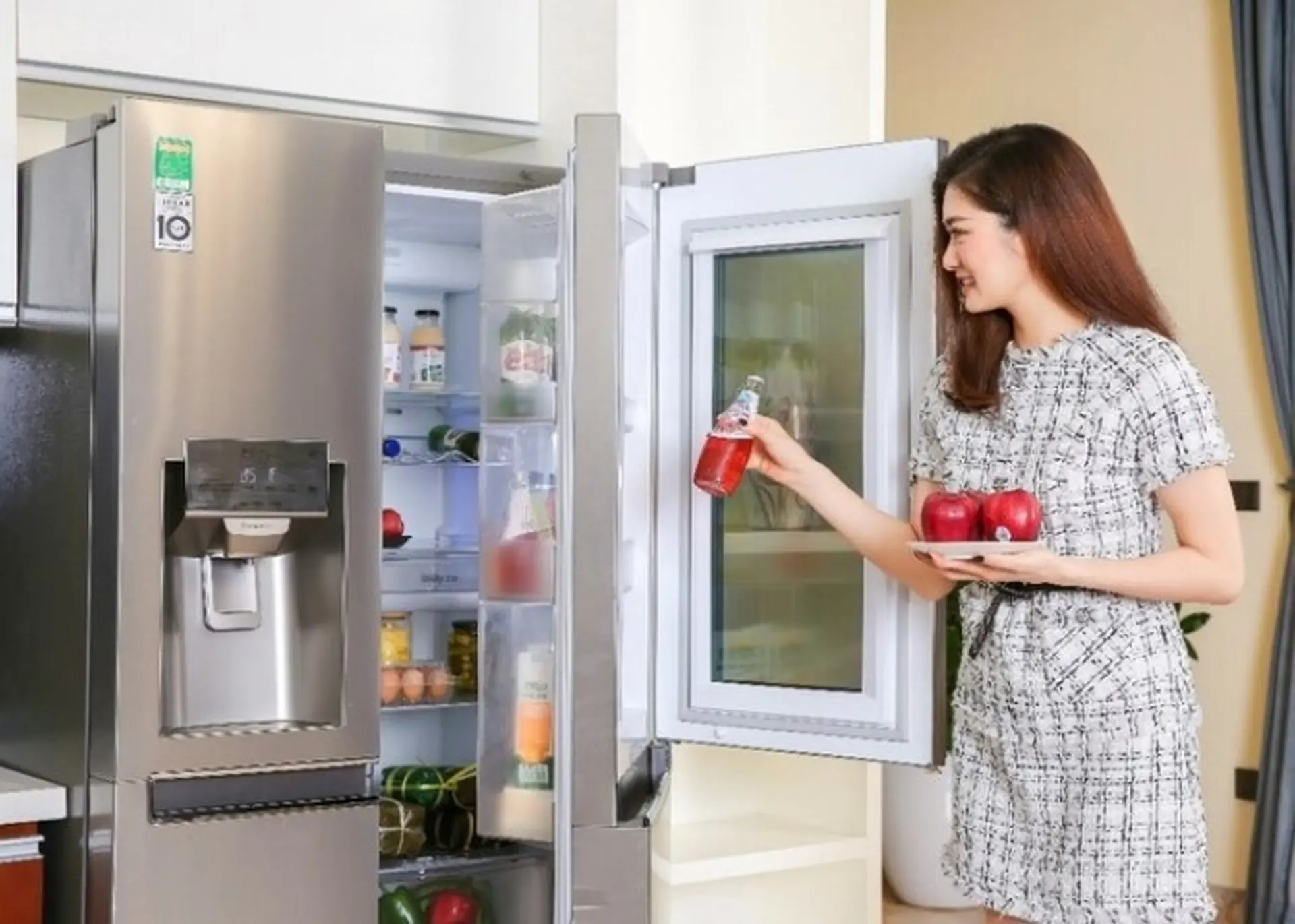 Một vài mẫu tủ lạnh dung tích lớn giá rẻ phù hợp cho những gia đình cần trữ nhiều đồ ăn