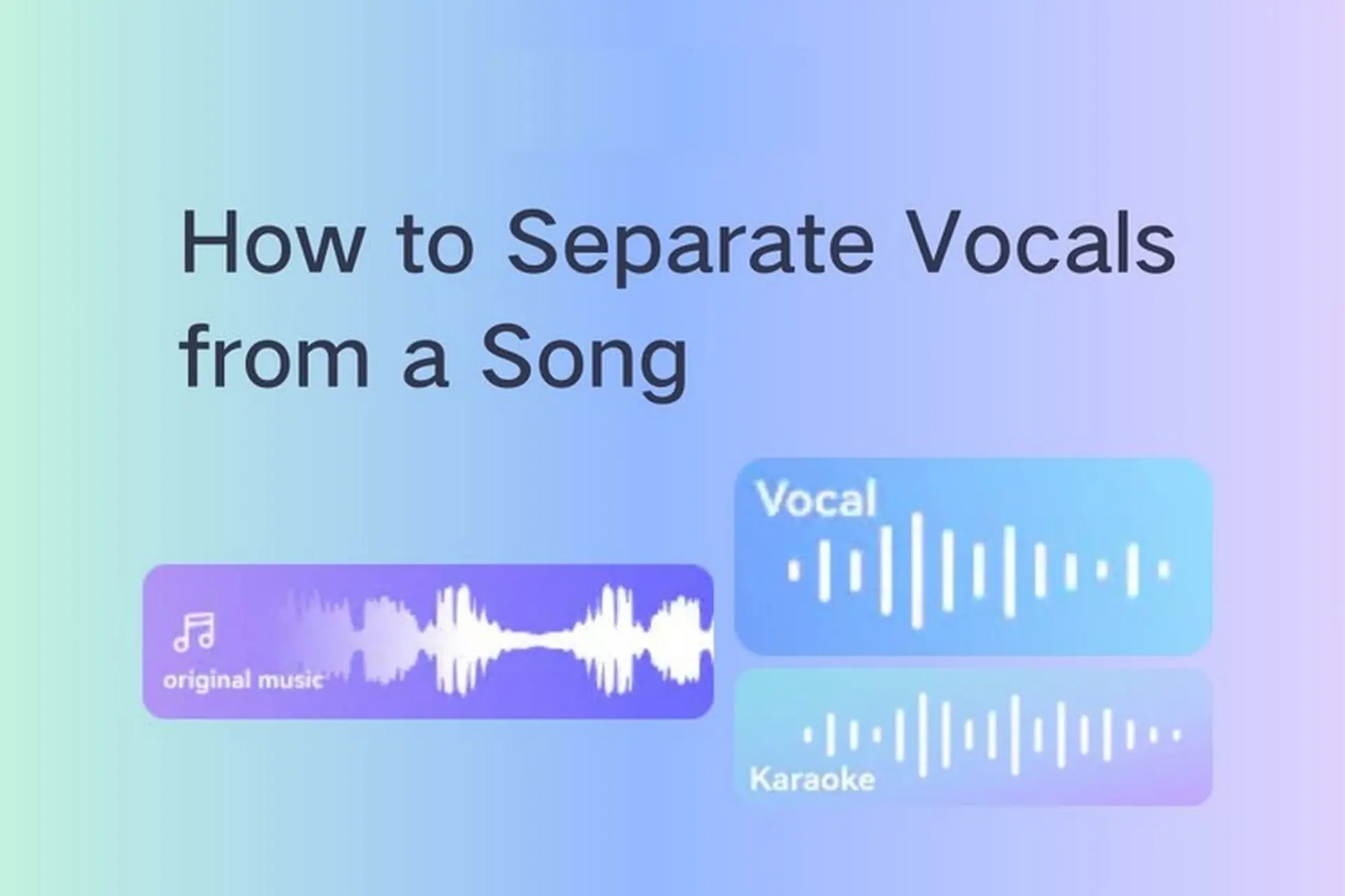 Hướng dẫn chi tiết tách vocal: Tách lời ra khỏi bài hát chưa bao giờ dễ dàng hơn thế