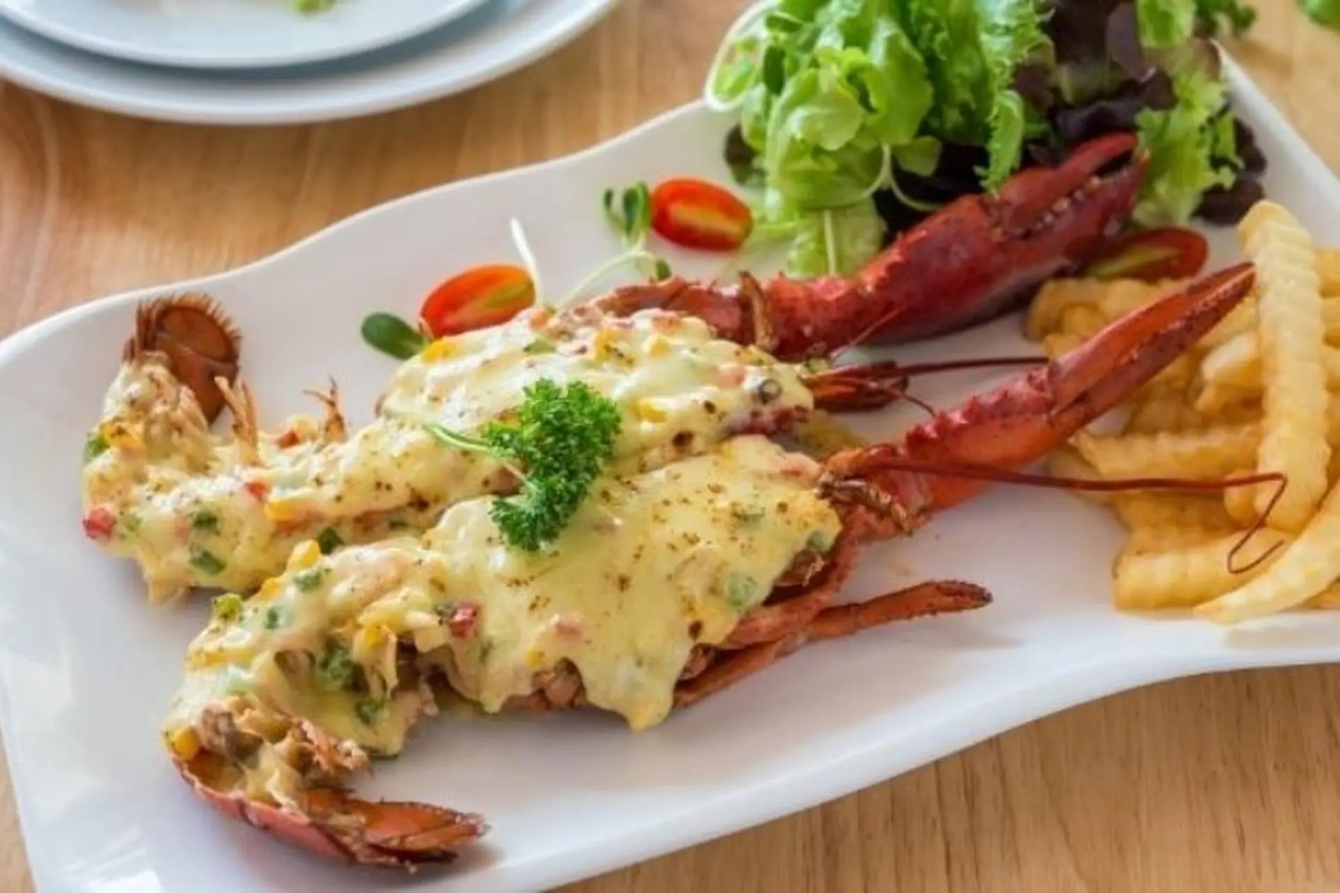 Cách làm tôm hùm nướng phô mai Con Bò Cười thơm lừng, béo ngậy không thể bỏ qua
