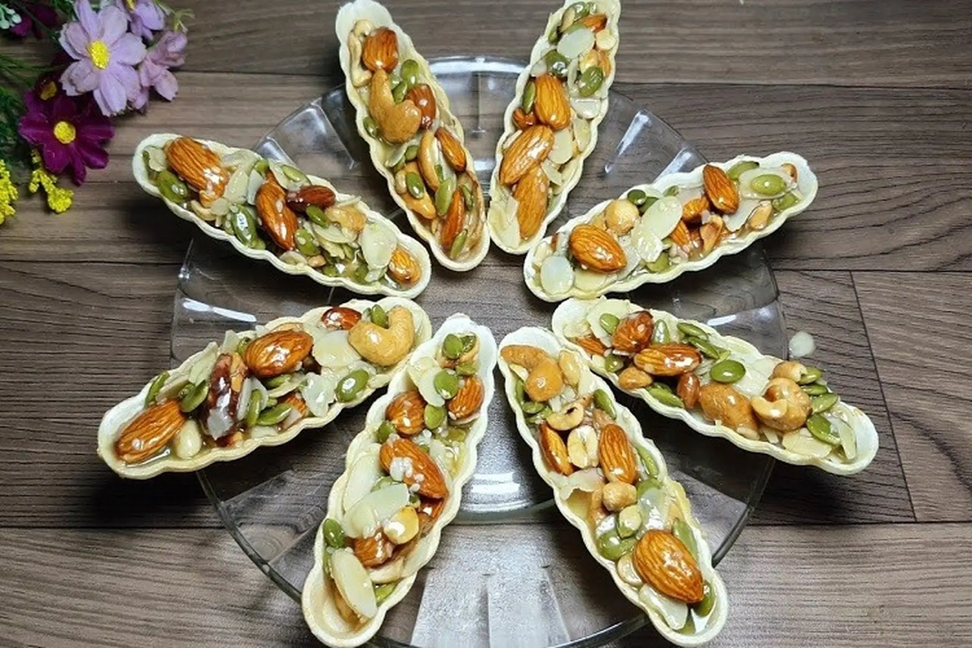 Cách làm bánh thuyền hạt bằng nồi chiên không dầu, món ăn vặt cực healthy cho dân eatclean