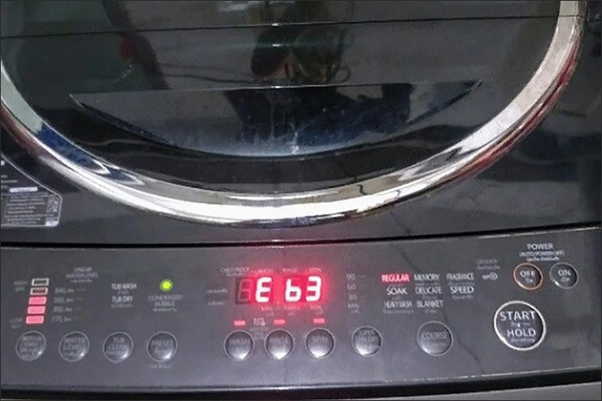 Lỗi E63 máy giặt Toshiba do đâu? Hướng dẫn hướng giải quyết nhanh chóng, hiệu quả