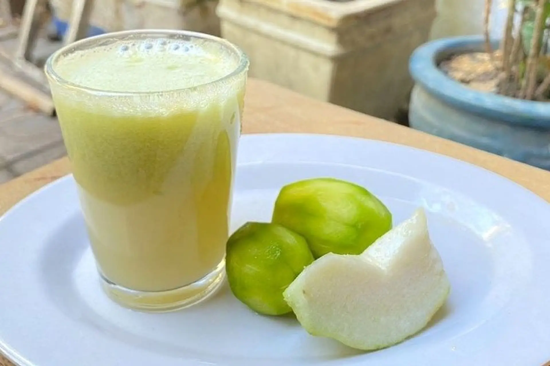Nước ép cóc ổi có tác dụng gì?