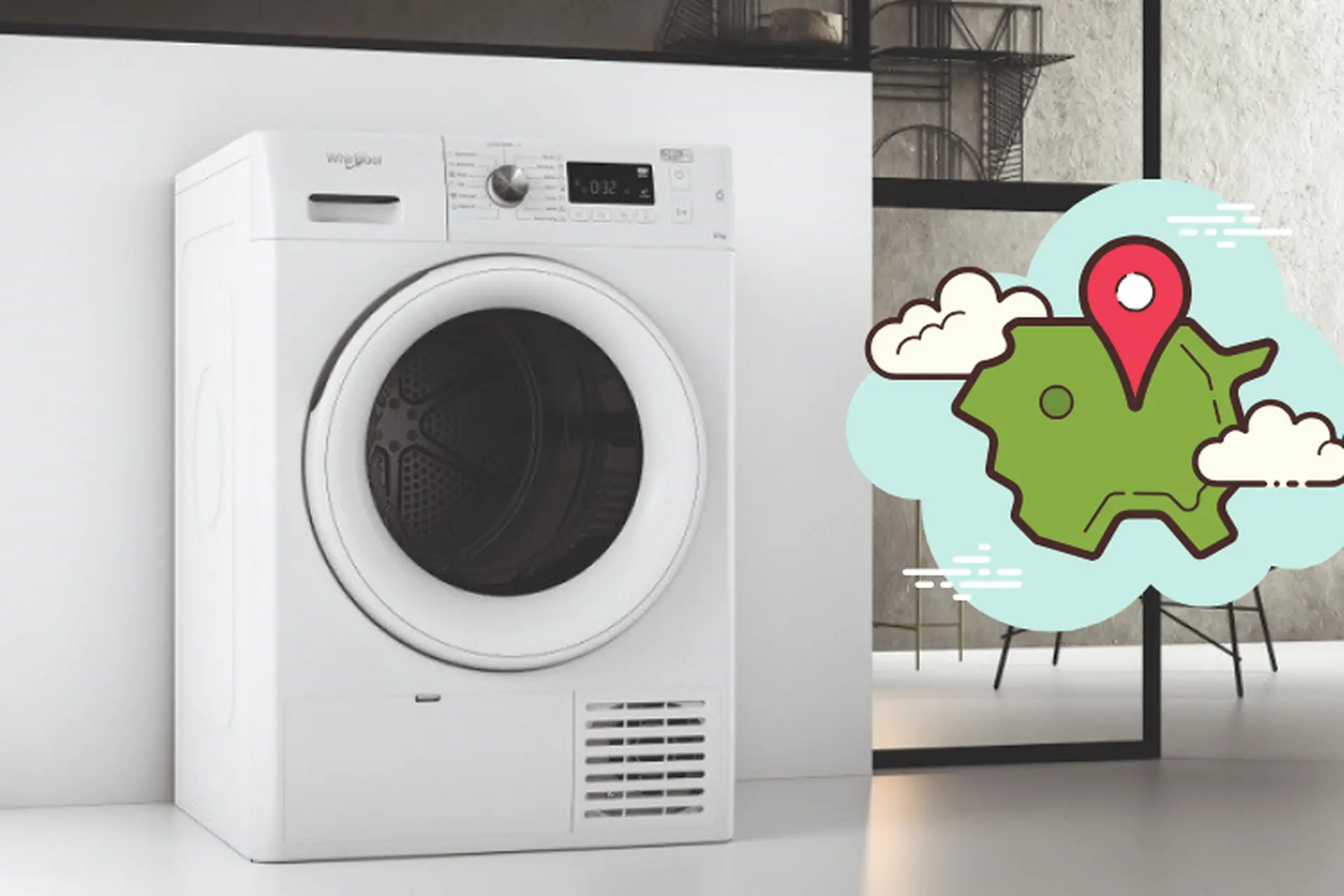 Máy sấy quần áo Whirlpool của nước nào? Có tốt không? Vì sao nên mua máy sấy quần áo Whirlpool? 