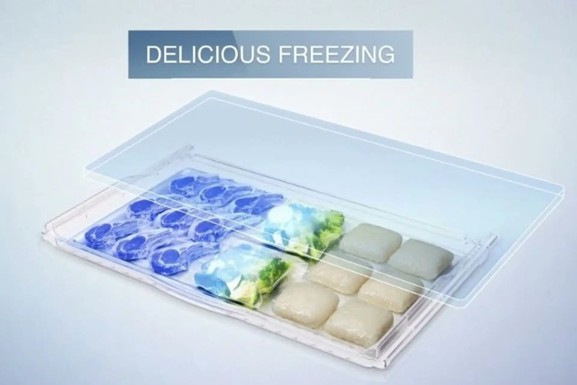 Ngăn Delicious Freezing của tủ lạnh Hitachi: Giữ trọn vẹn hương vị thực phẩm