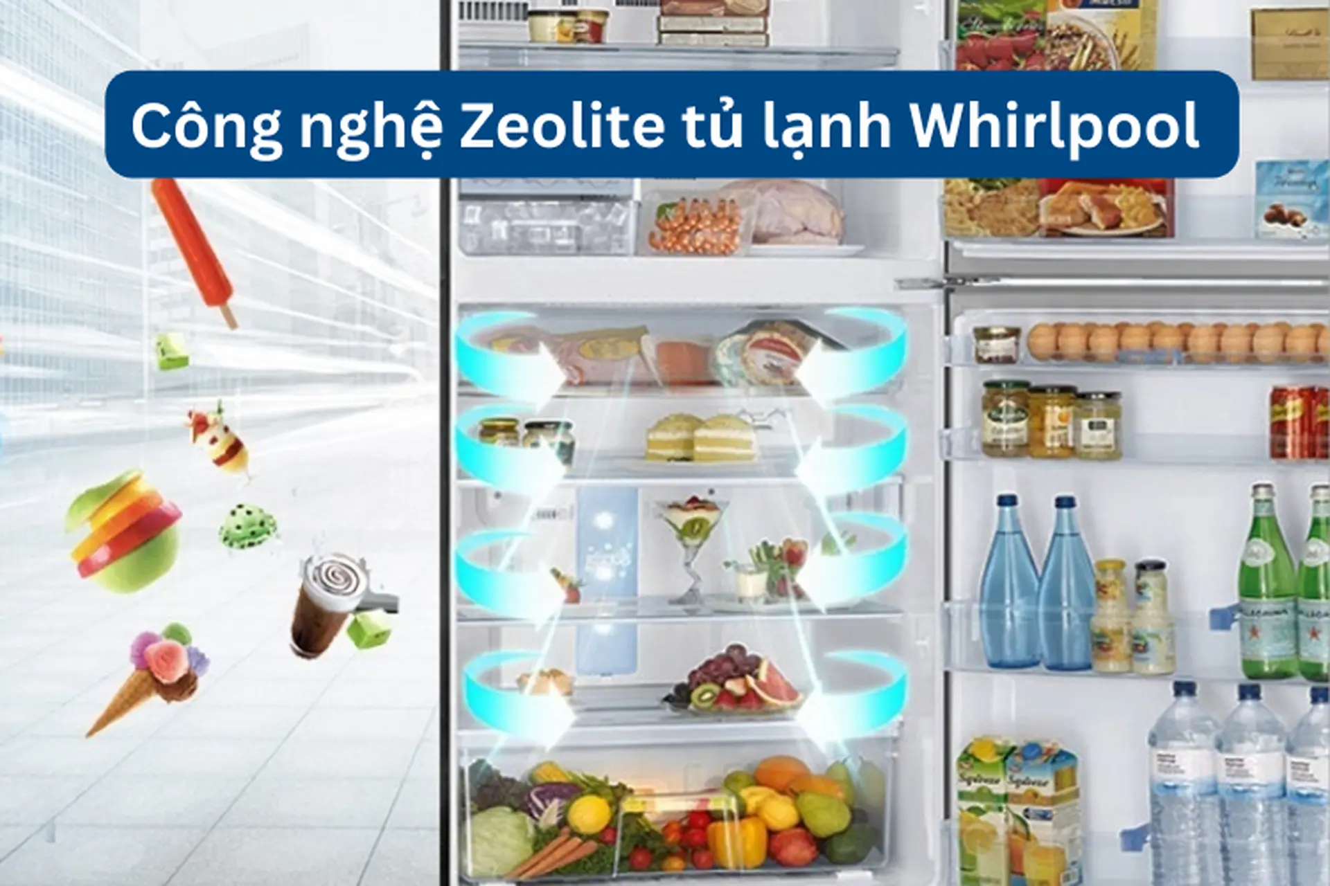 Công nghệ Zeolite tủ lạnh Whirlpool sở hữu điểm gì đặc biệt?