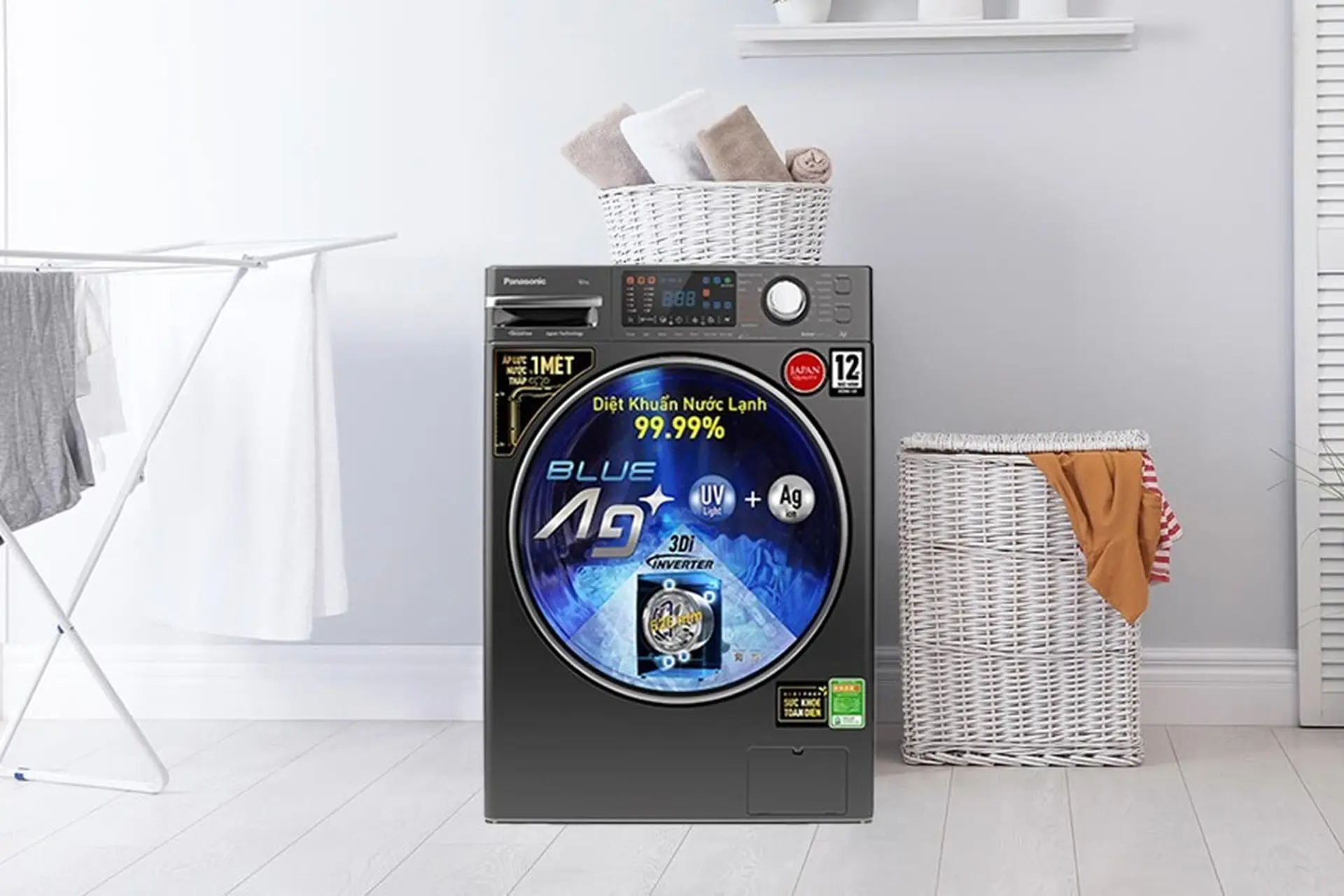 Máy giặt Panasonic của nước nào? Những điểm nổi trội của máy giặt Panasonic