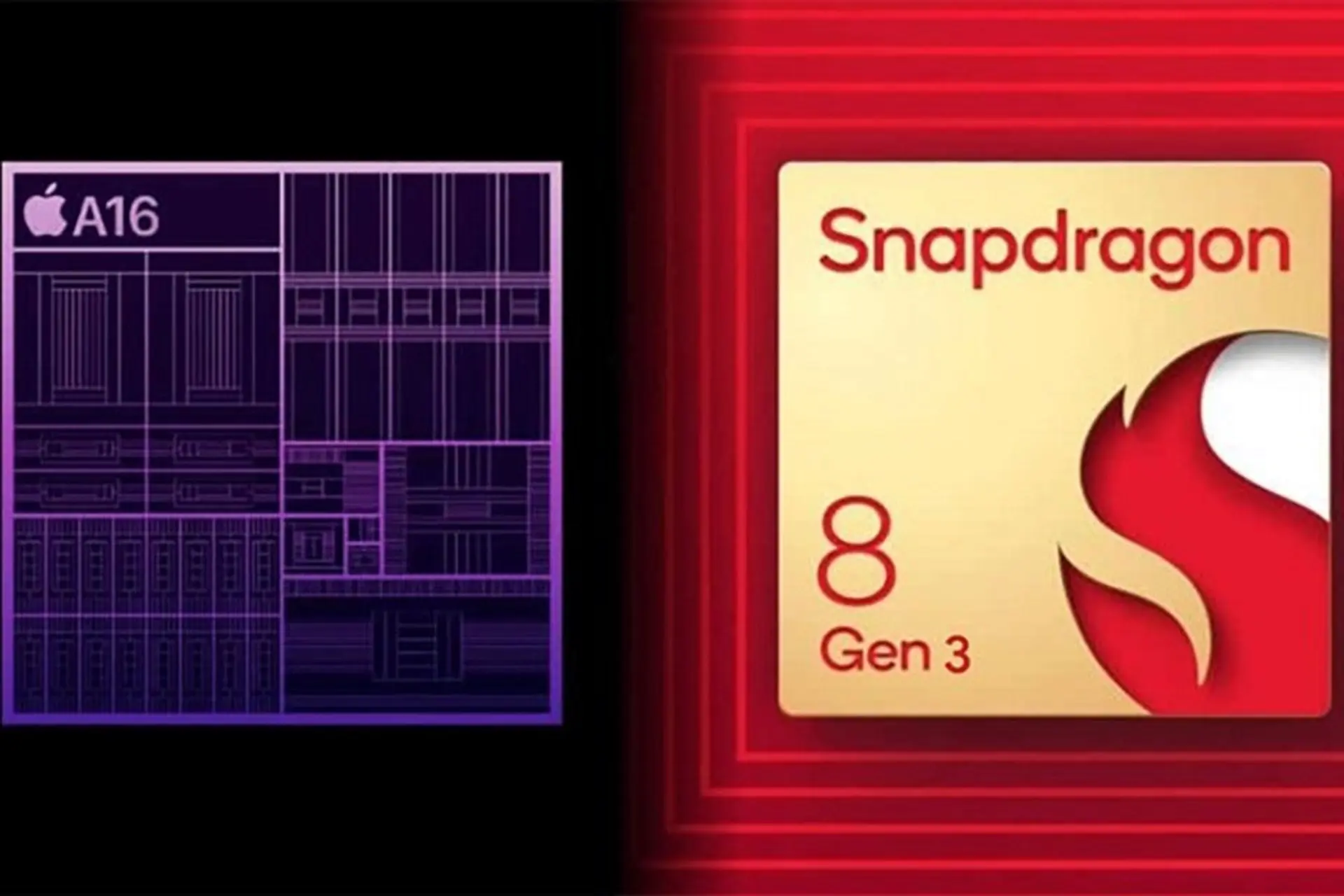 So sánh Qualcomm Snapdragon 8 Gen 3 và Apple A16 Bionic: Kèo có cân sức?