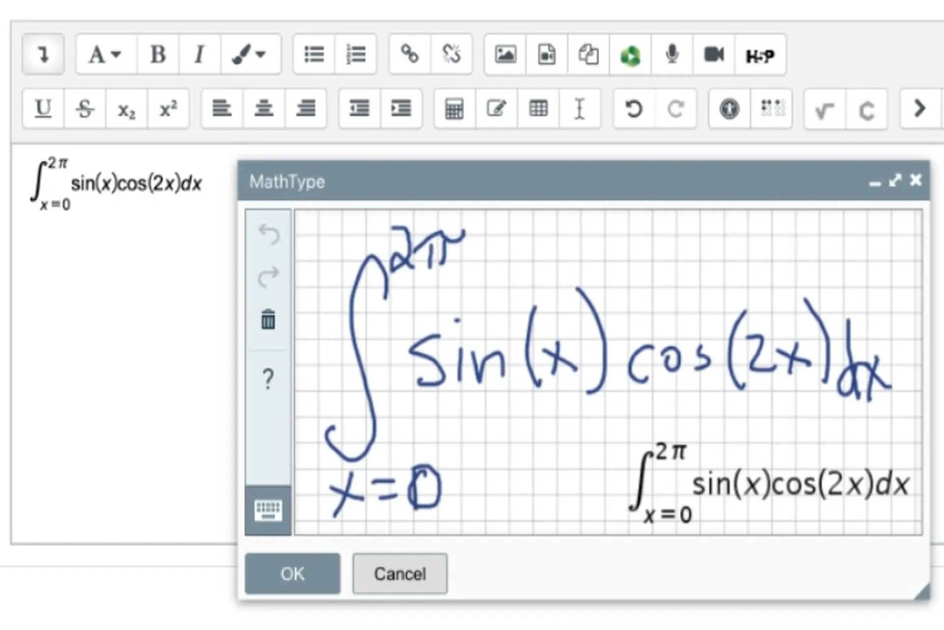 Mathtype - Công cụ hỗ trợ soạn thảo phong phú các công thức của bộ môn Toán học
