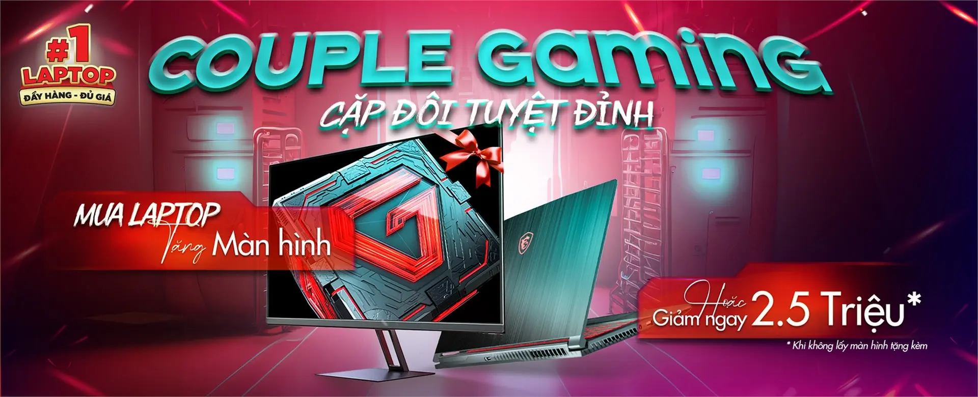 FPT Shop ưu đãi khủng cho chương trình COUPLE GAMING - CẶP ĐÔI TUYỆT ĐỈNH