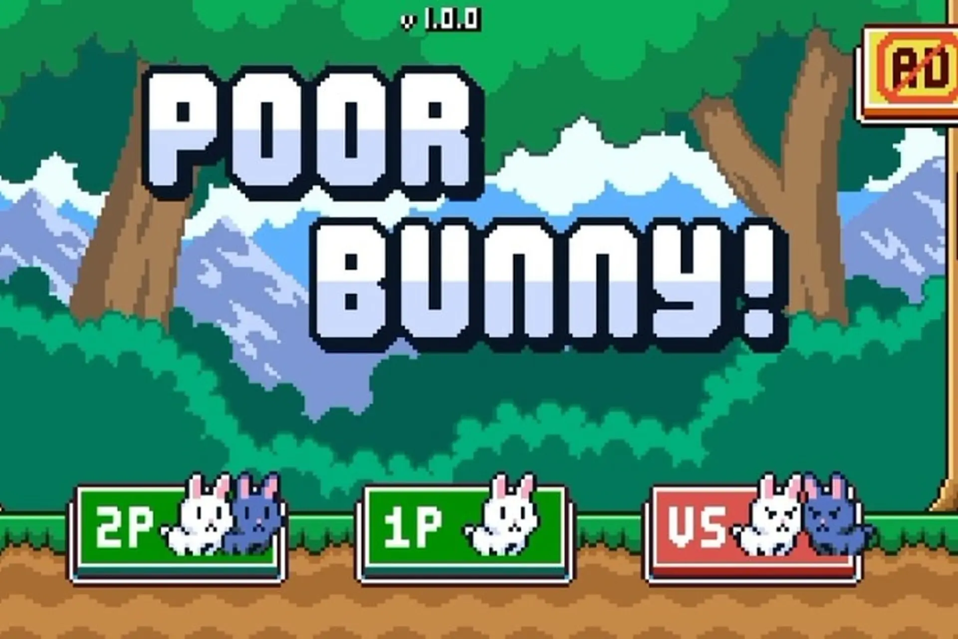Poor Bunny - game thỏ ăn cà rốt arcade cổ điển kết hợp yếu tố platform đầy thử thách 