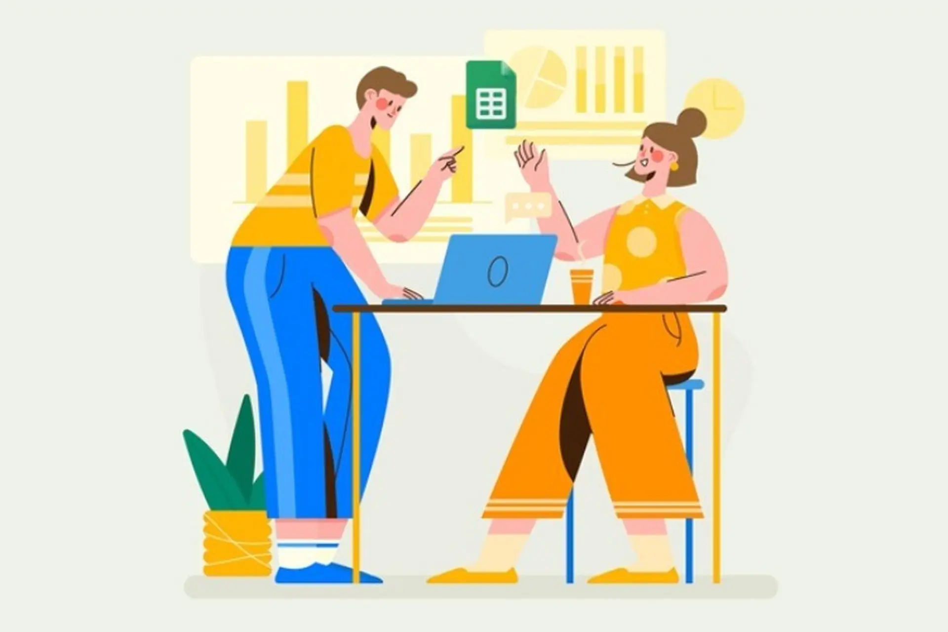 Hàm TREND trong Google Sheets: Hướng dẫn chi tiết cách sử dụng để tính toán và phân tích xu hướng dữ liệu