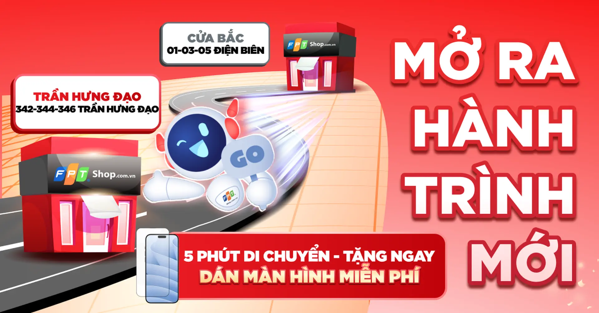 Đặc Quyền Tại FPT Shop 342 - 344 - 346 Trần Hưng Đạo: Miễn Phí Dán Màn Hình Điện Thoại
