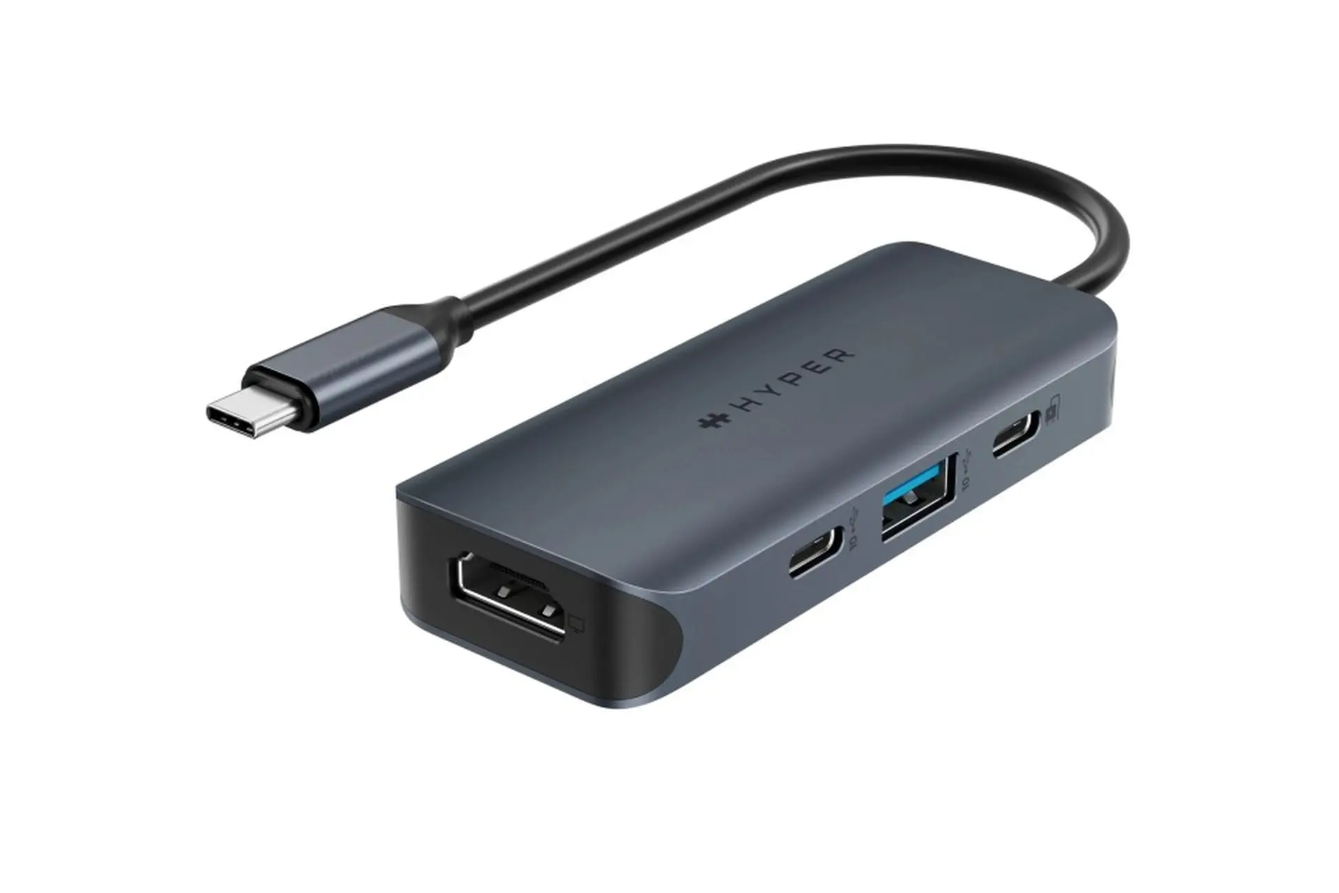 Cáp Hub USB-C 4 in 1 Hyperdrive Next HD4001