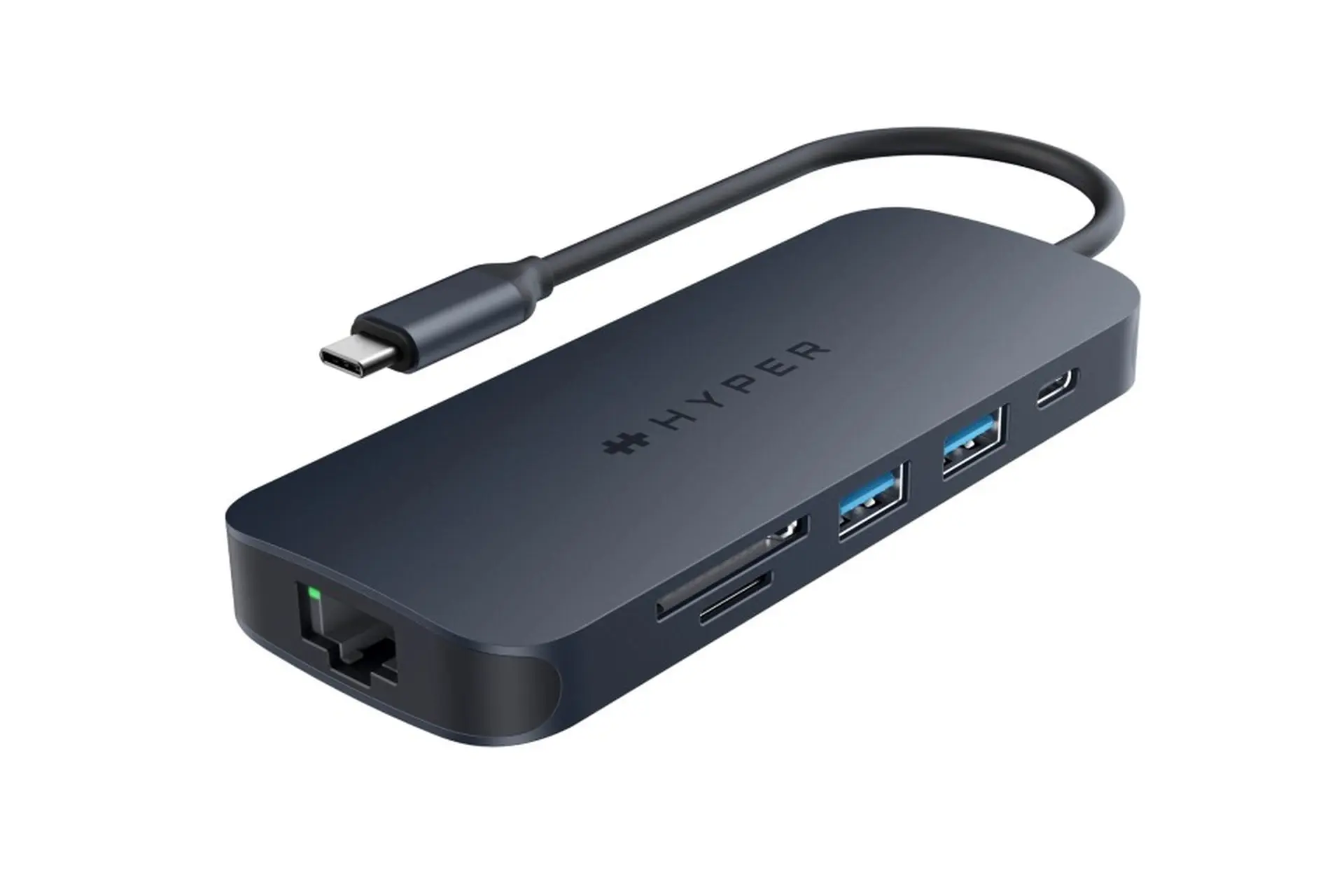Cáp Hub USB-C 8 in 1 Hyperdrive Next HD4004