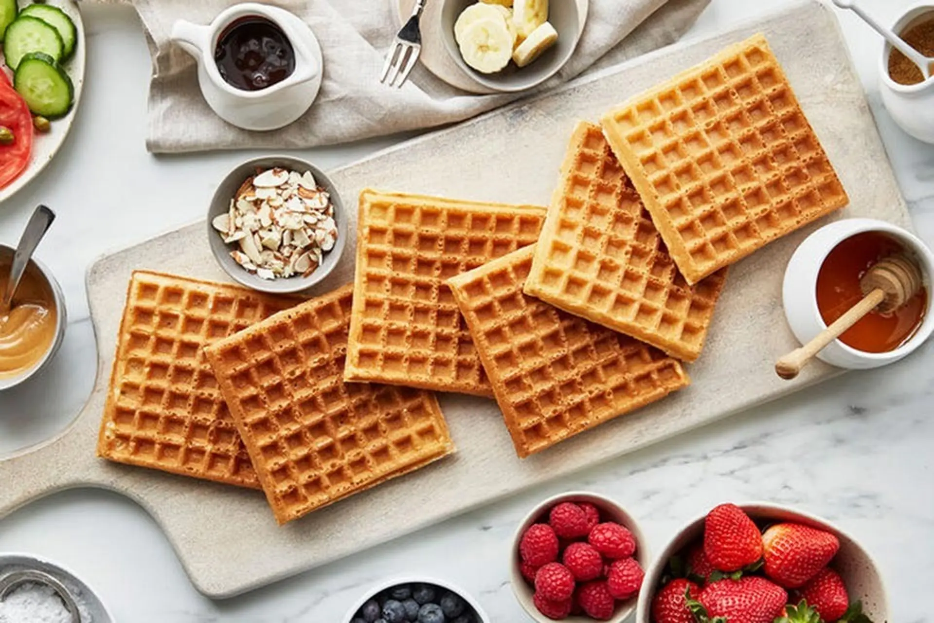 Bánh waffle là gì? Ăn bánh waffle có bị tăng cân không và nên ăn bánh waffle với gì?