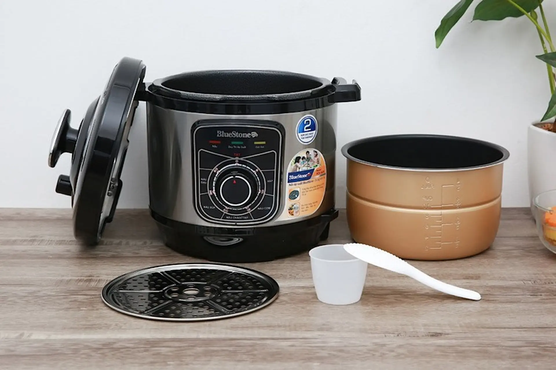 Học nhanh cách sử dụng nồi áp suất Bluestone đúng chuẩn và chi tiết nhất hiện nay