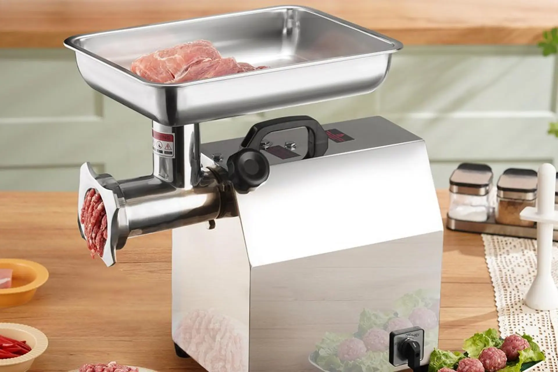 Máy xay thịt công nghiệp là gì? Kinh nghiệm chọn mua máy xay thịt công nghiệp