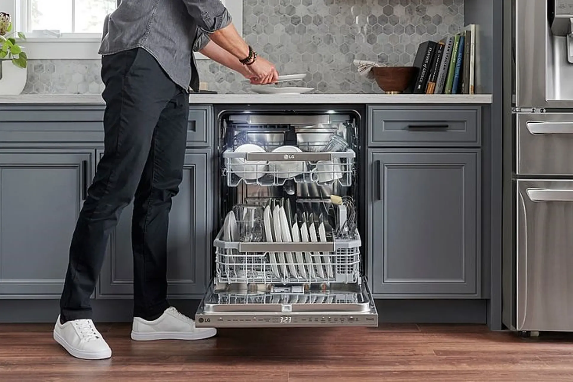 Máy rửa bát LG của nước nào? Những ưu điểm vượt trội trên các sản phẩm máy rửa bát LG
