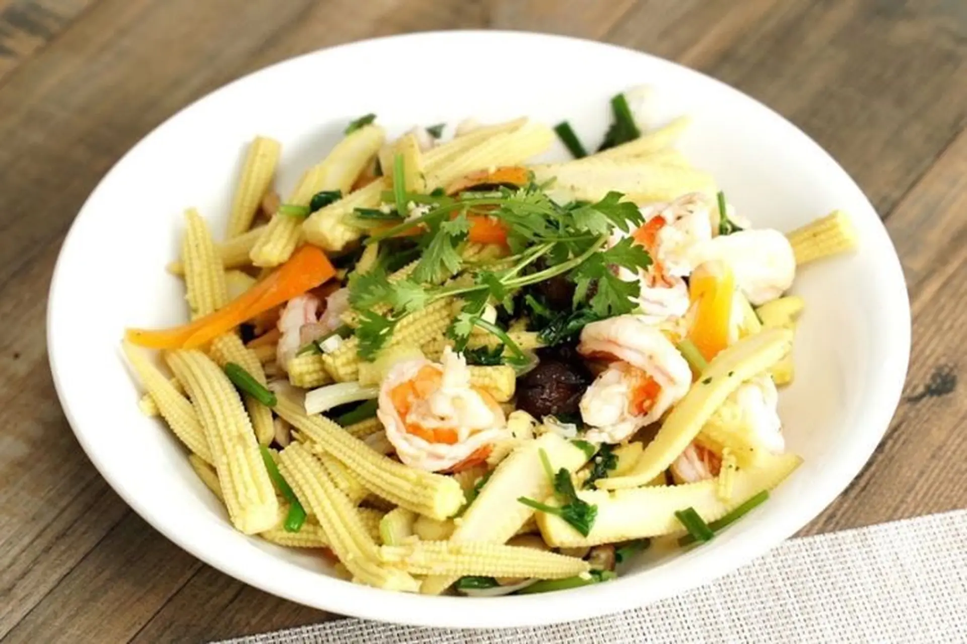 Các cách xào ngô bao tử chay đơn giản, thơm ngon, thanh đạm mà ai cũng làm được