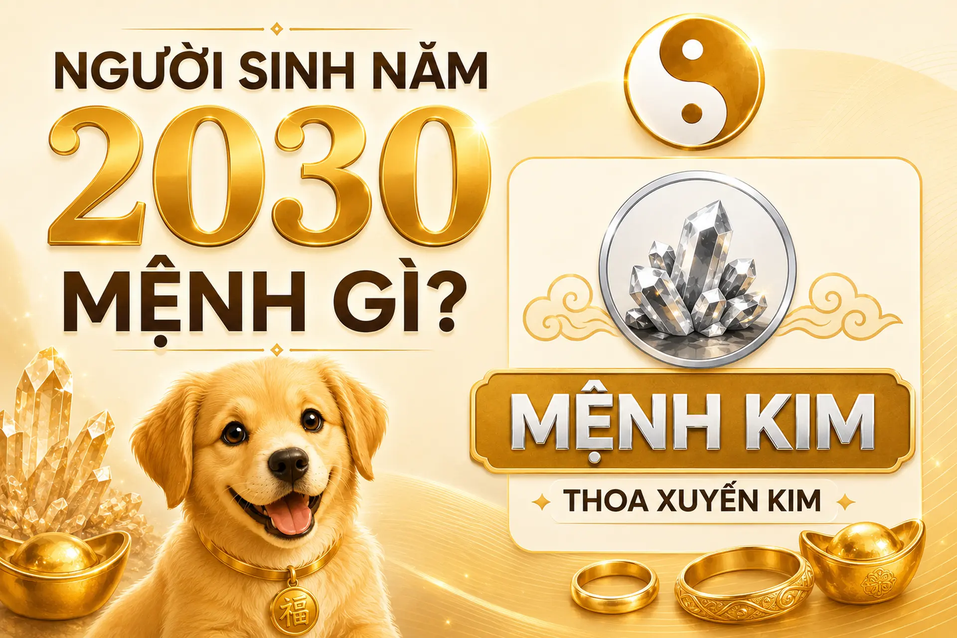 2030 mệnh gì? Giải mã chi tiết tử vi, phong thủy cho những người sinh năm 2030