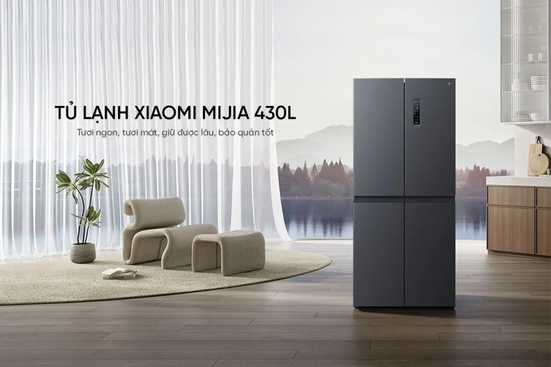 Đánh giá tủ lạnh Xiaomi Mijia 430L: Thiết kế sang trọng, giá hời cho gia đình Việt