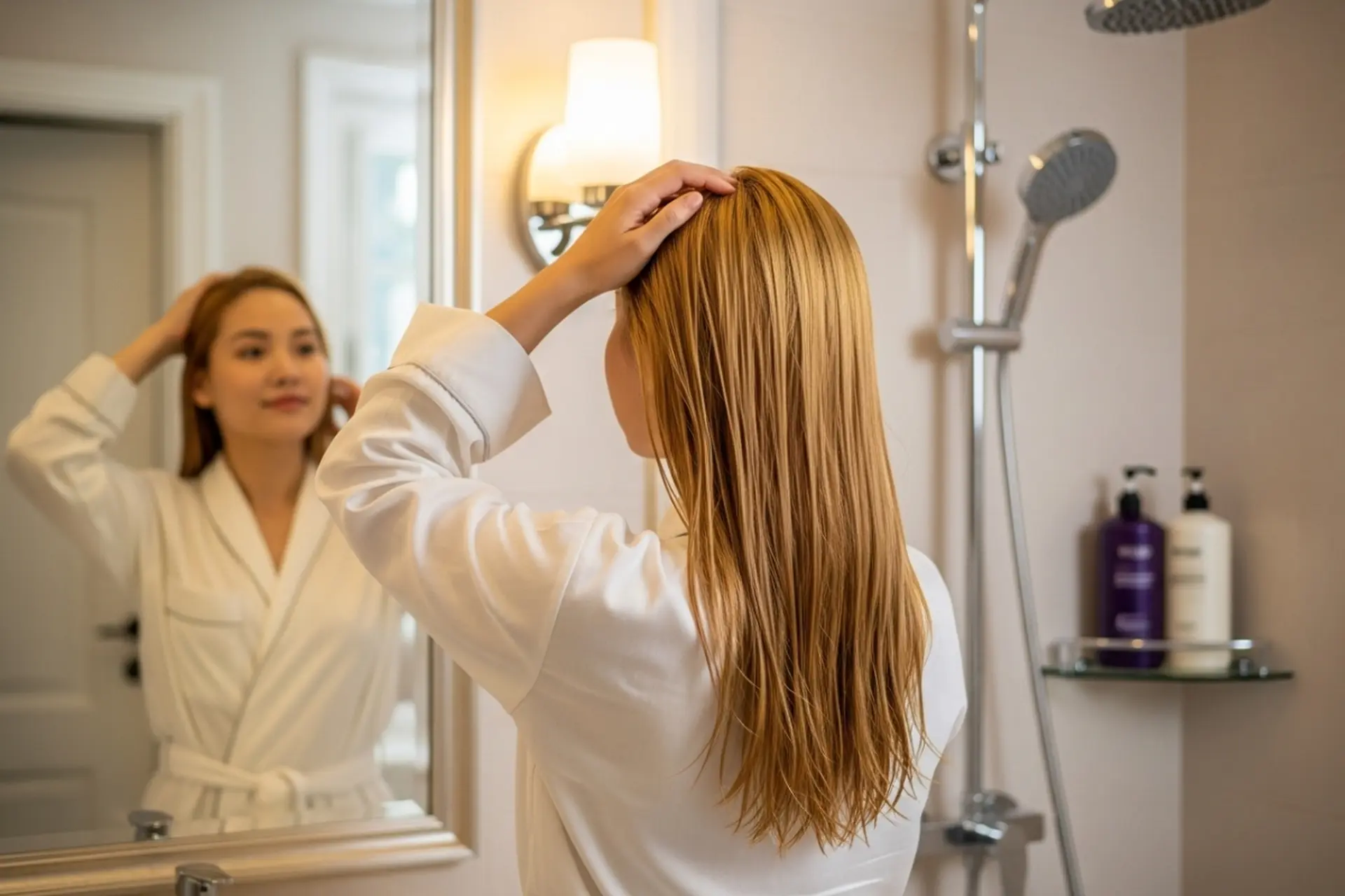 Nhuộm tóc xong có nên gội đầu bằng dầu gội hay không? Cách chăm sóc tóc bền màu chuẩn salon