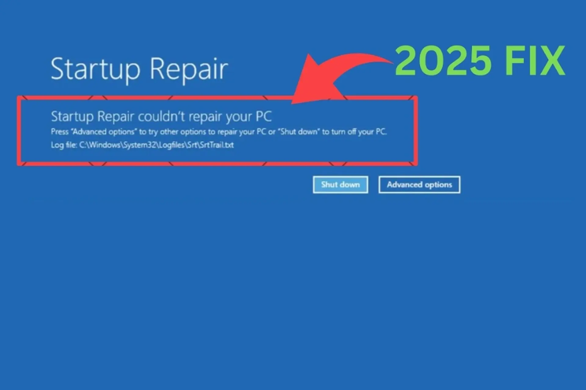 Startup Repair là gì? Hướng dẫn khắc phục lỗi Startup Repair trong 1 nốt nhạc