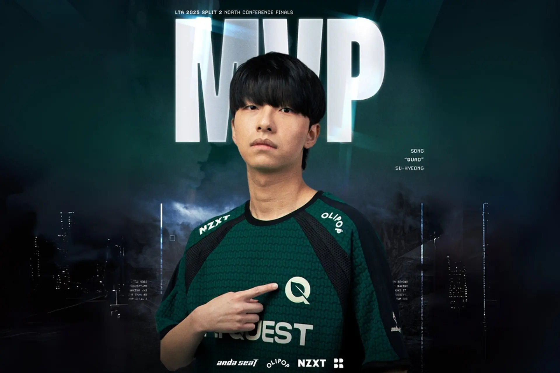 Quad LoL là ai? Hành trình từ thực tập sinh thất bại đến ngôi sao đường giữa FlyQuest tại CKTG 2024