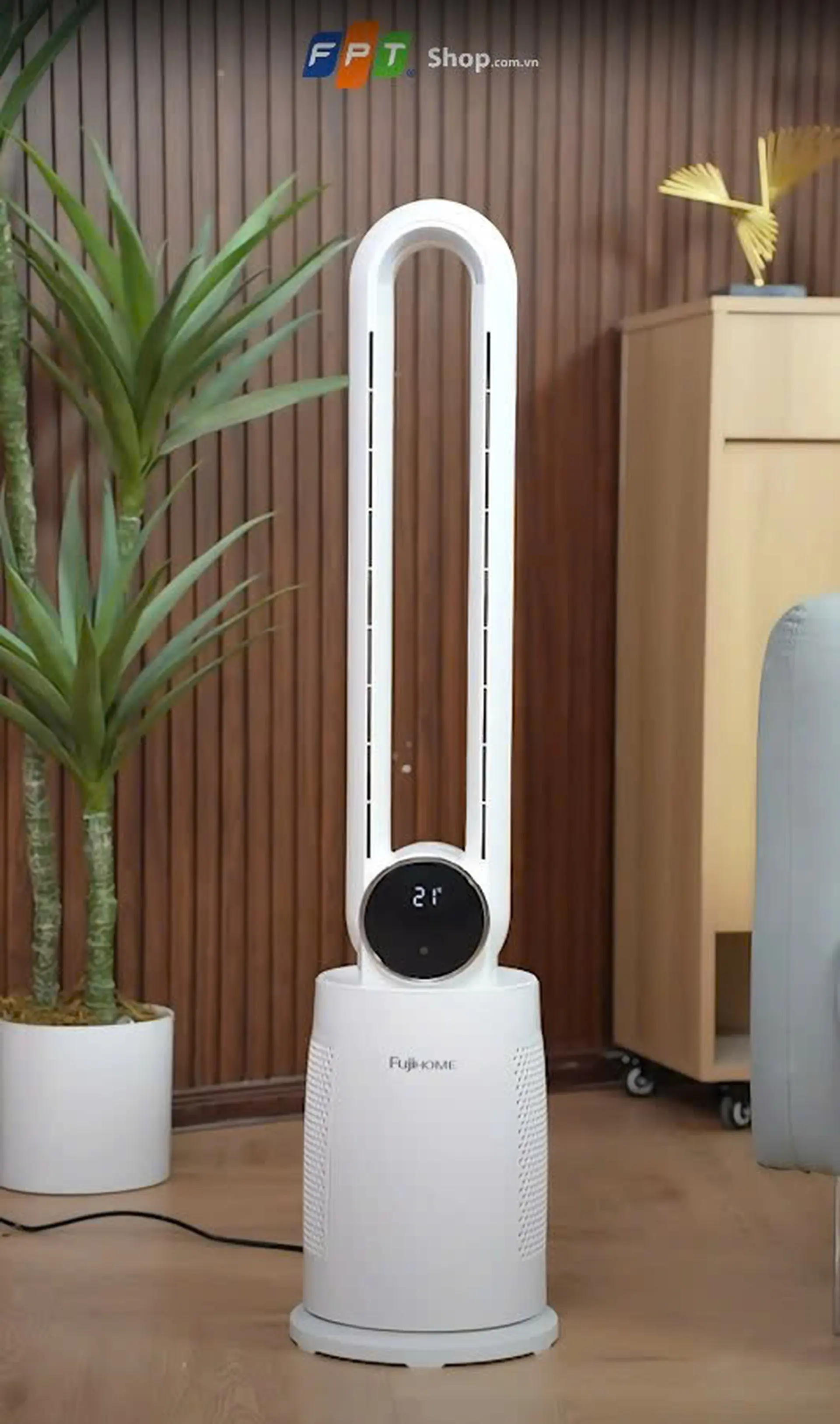 Quạt không cánh tích hợp lọc không khí Fujihome BF-03R